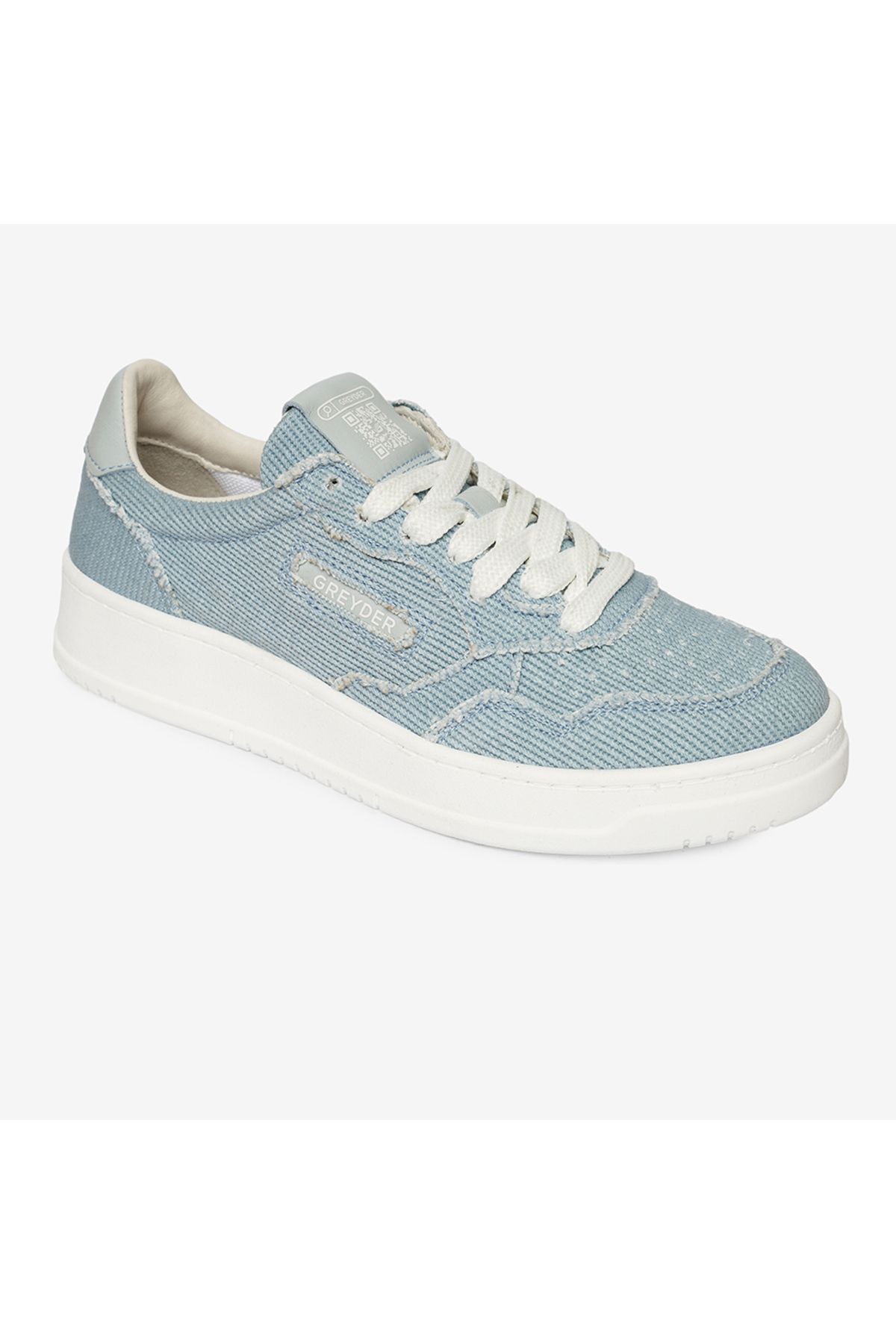 کفش کتانی بچه گانه چرمی طبیعی زنانه 4y2sa33340 Greyder