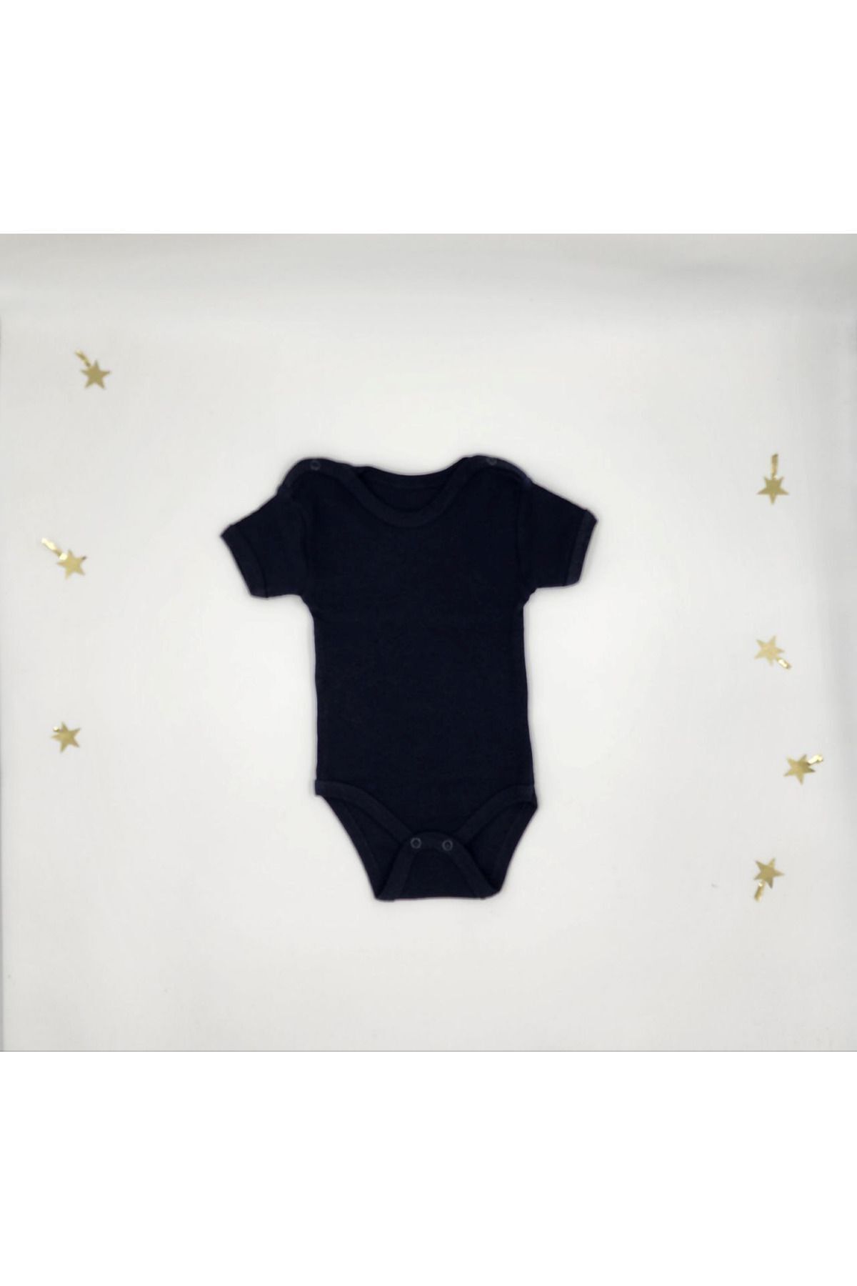 By Cwhr 3 Lü %100 Pamuk Fitilli Çıtçıtlı Erkek Bebek Badi Çıtçıtlı Erkek Bebek Atlet Çıtçıtlı Bebek Zıbın fotoğrafı 4 (önizleme)