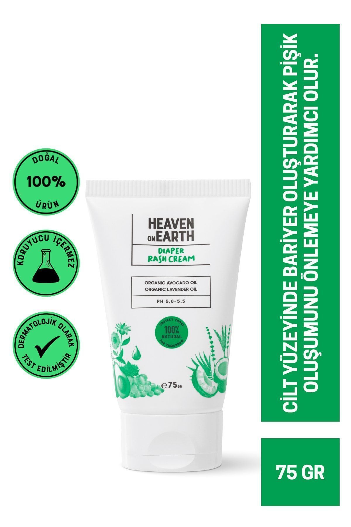 Heaven on Earth Pişik Kremi, Masaj Yağı, 100 ml Bebek Ve Çocuk Şampuan %100 Doğal Organik Vegan Seyahat Boy Seti fotoğrafı 3 (önizleme)