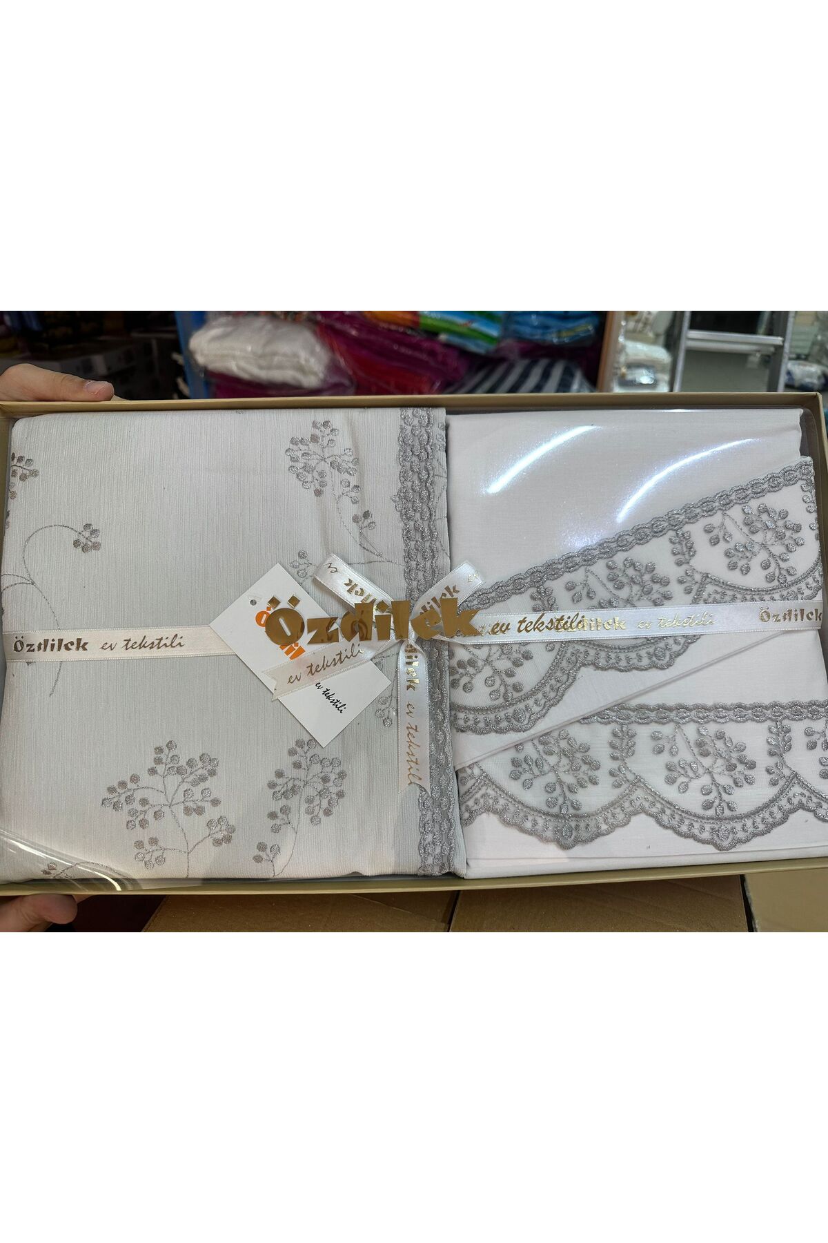 سرویس روتختی  خاکستری ازدیلکÖzdilek | 8.69735E+12 اورجینال - تصویر 2