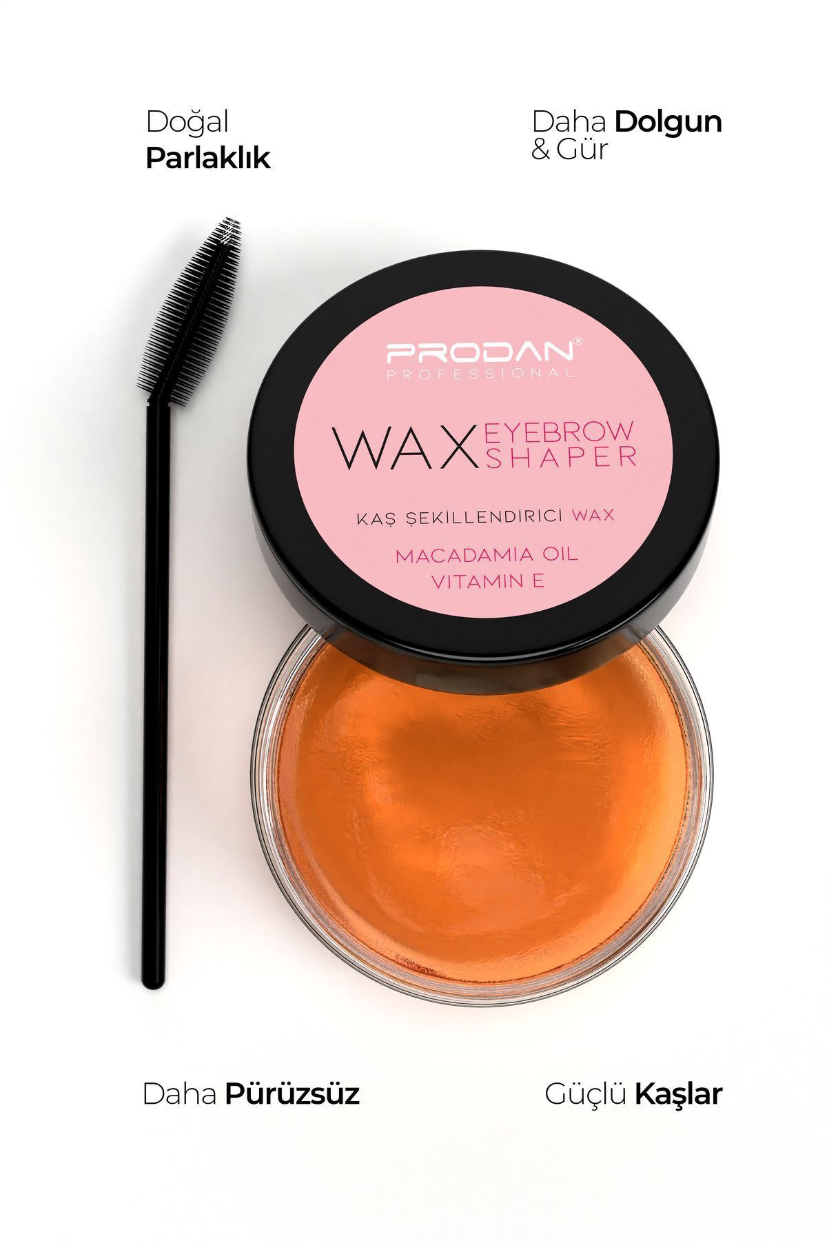 تثبیت کننده ابرو  قهوه ای Prodan | dpkş-wax27 اورجینال - تصویر 4