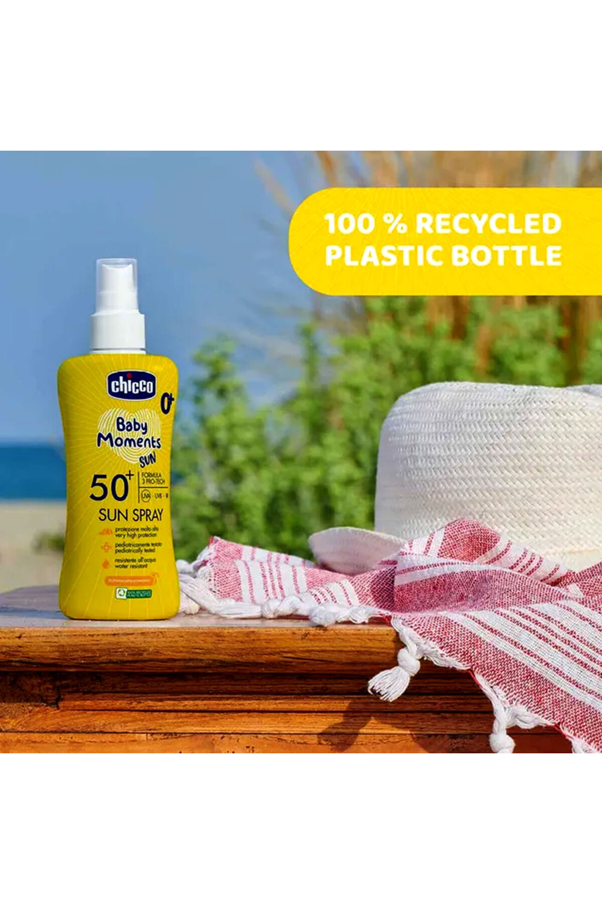 Chicco Yenidoğan Güneş Seti(Güneş Kremi+Güneş Sonrası Bakım Sütü)Bakım Çantası+Alt Değiştirme Örtüsü Hediye fotoğrafı 4 (önizleme)