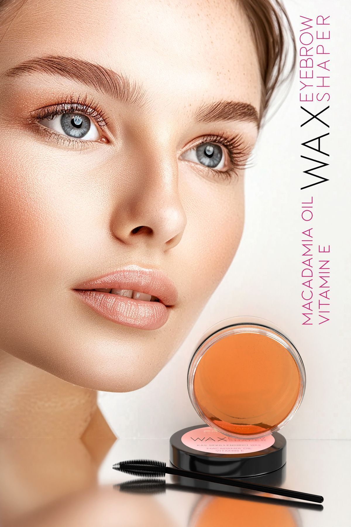 تثبیت کننده ابرو  قهوه ای Prodan | dpkş-wax27 اورجینال - تصویر 3