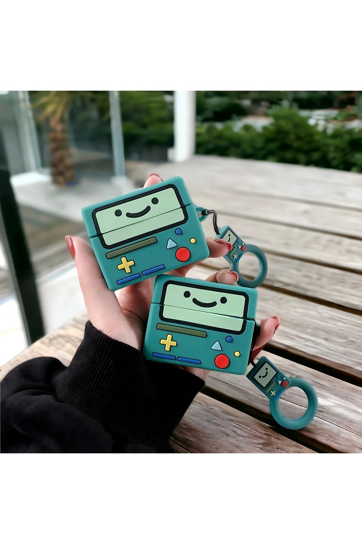 MMC-Adventure Time Cute Robot BMO Case Compatible with AirPods Pro 2nd Generation 2
