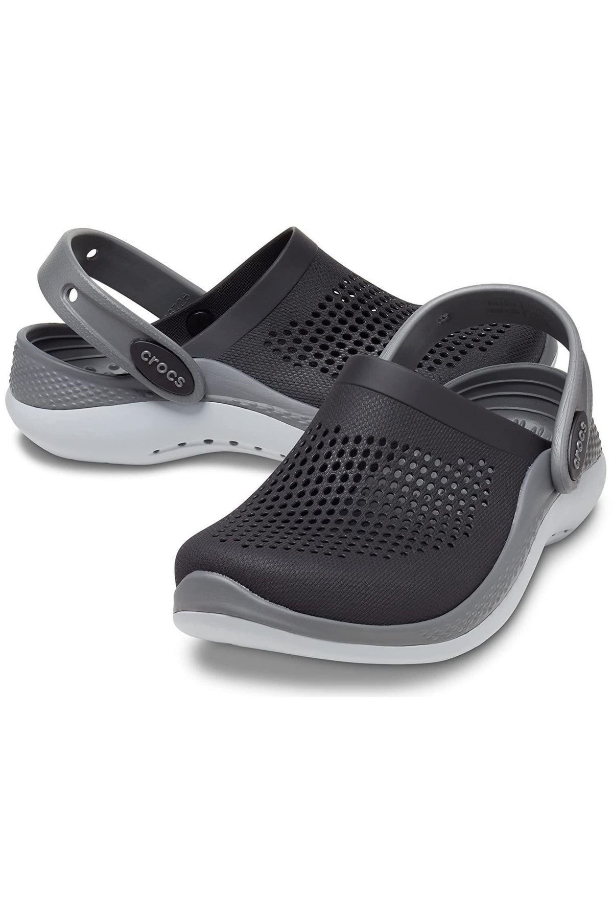 Crocs literide black clog sandals top