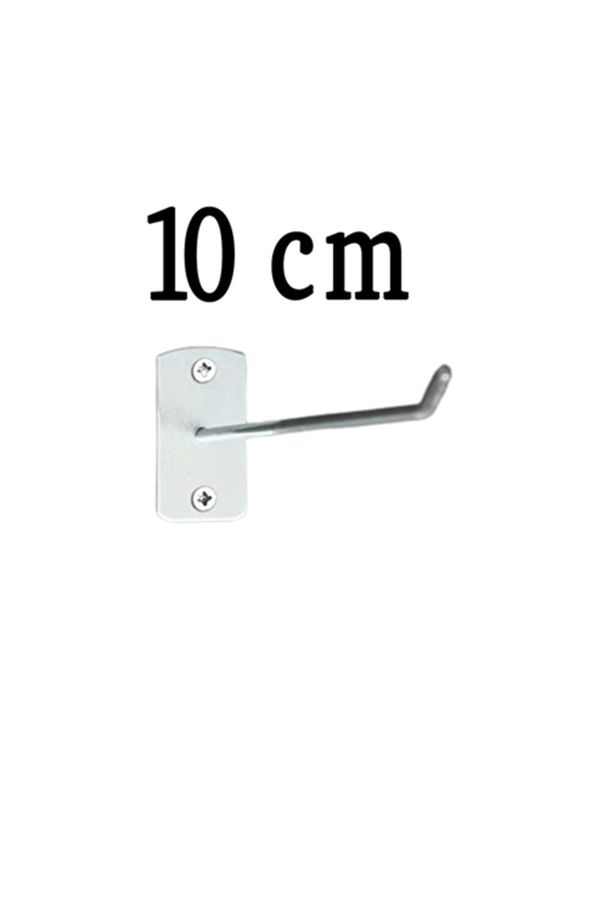 GRİDEKOR 20 Bucăți Cârlig Montat Pe Perete Și Pal De 10 Cm, Cuier Pentru Cârlig Montat, Accesoriu, Cârlig Pentru Bijuterie - One Size