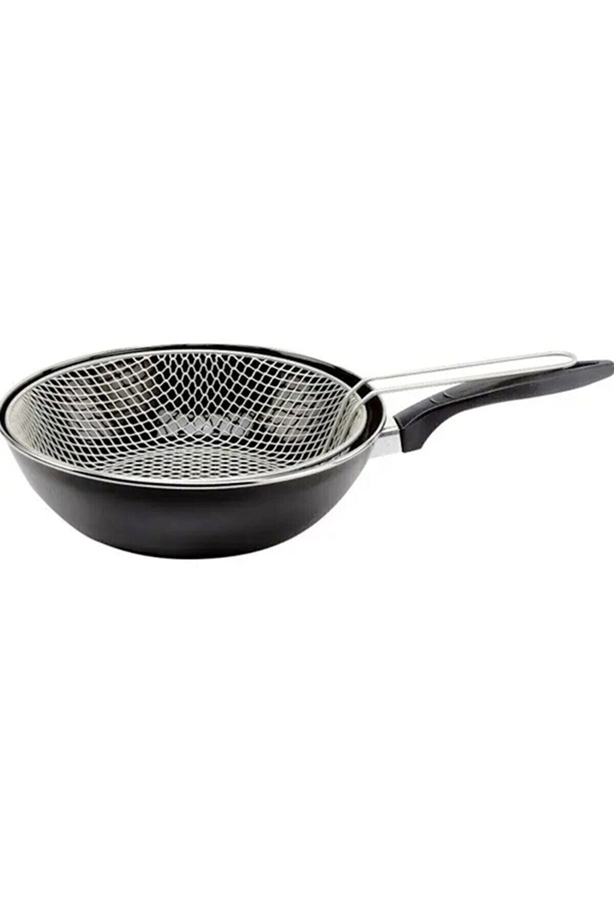 Telli Kızartma Wok Tavası 26cm