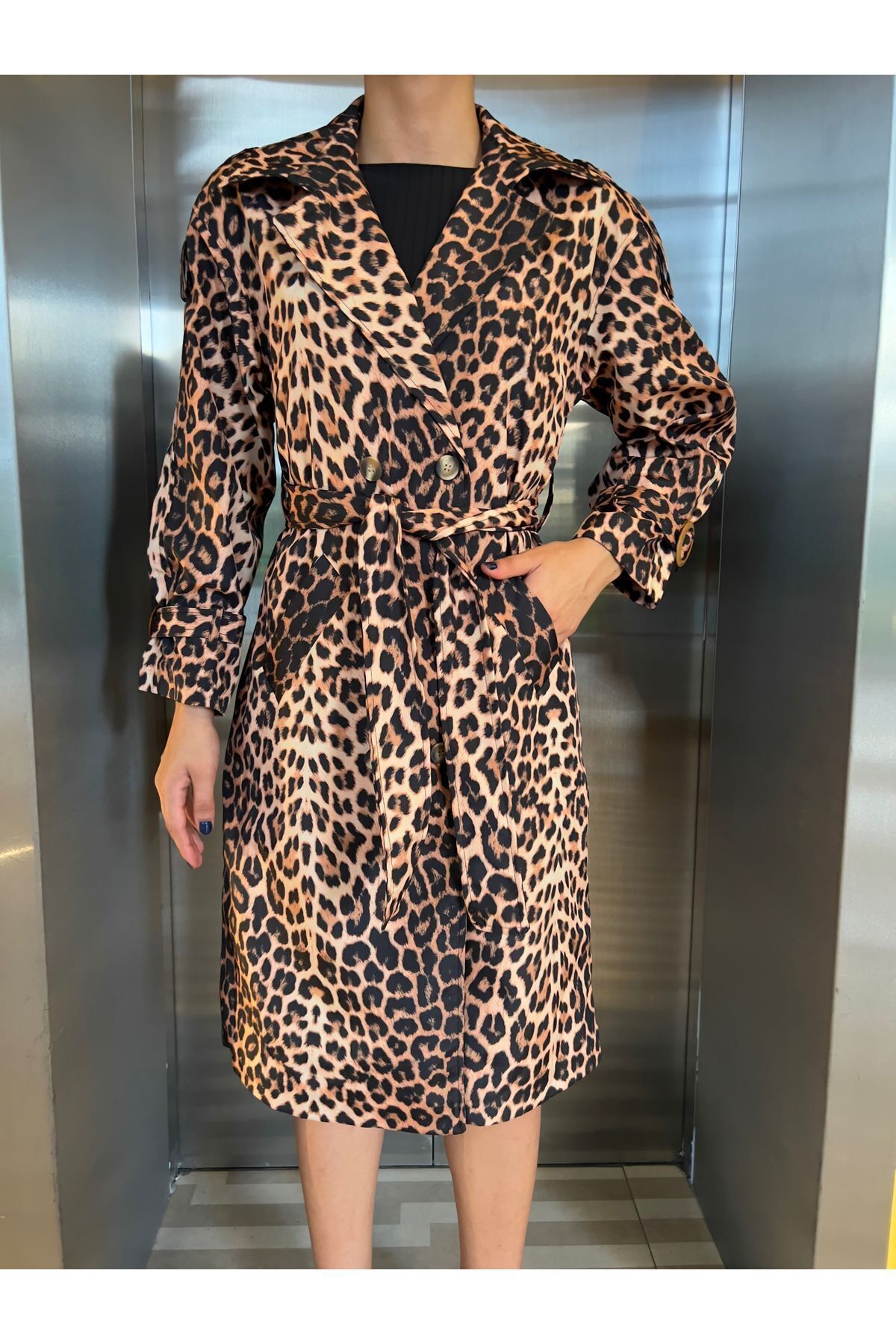 Robe leopard bash outlet
