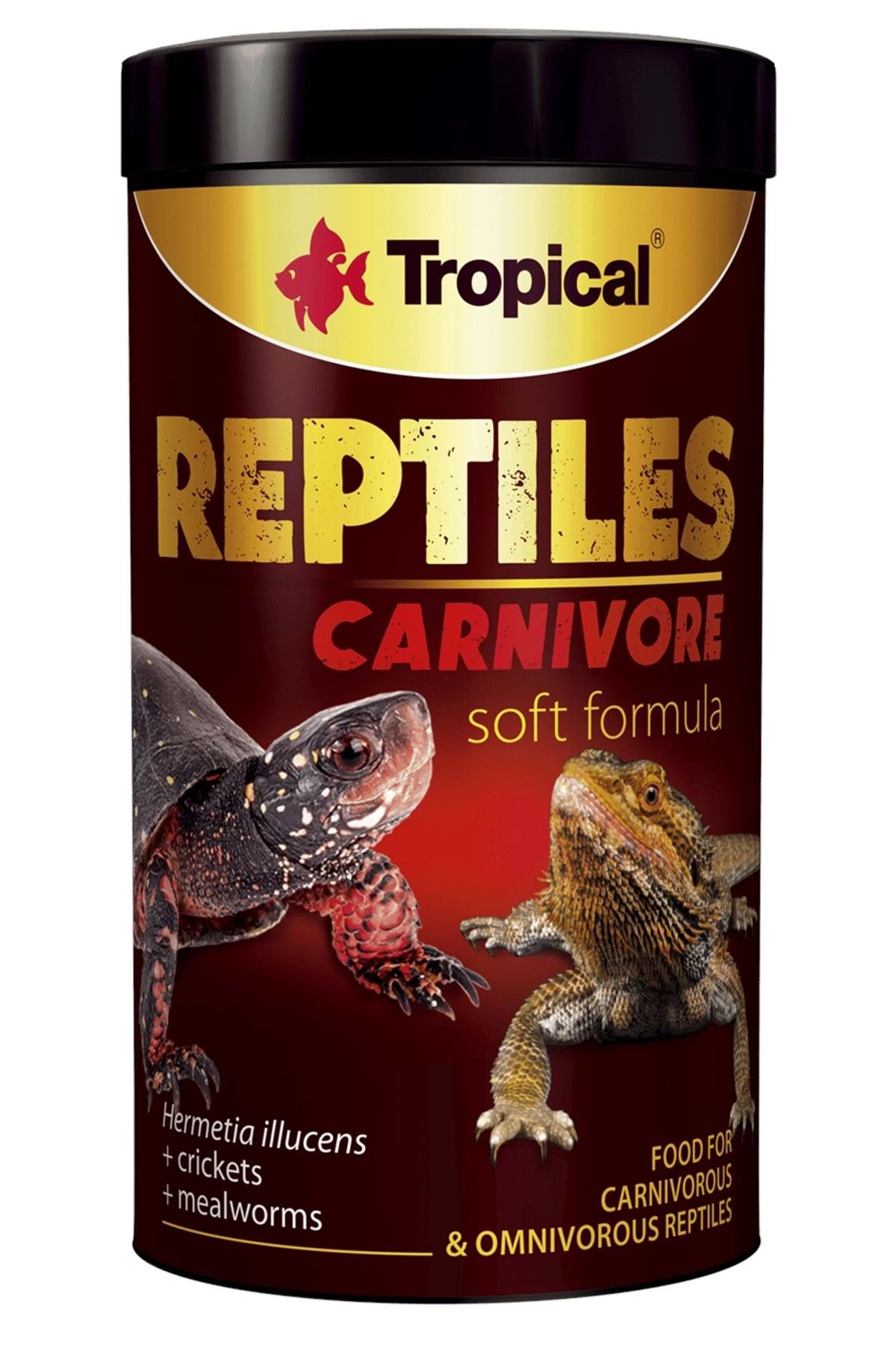 Tropifit Tropical- Reptiles Carnivore Soft 1000Ml/260Gr-11626