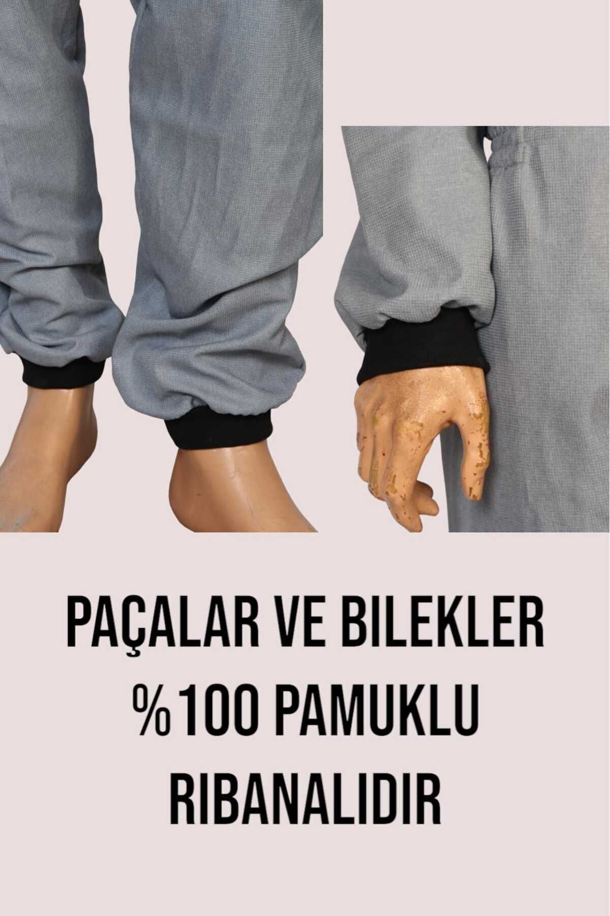 colmed-Patient Care Coverall - 100% Cotton, Ribbed, Dementia Clothing 5