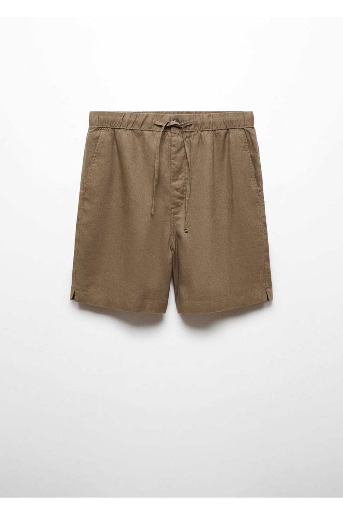 شلوار مردانه خاکی منگوMANGO Man | 67079218 اورجینال - تصویر 3