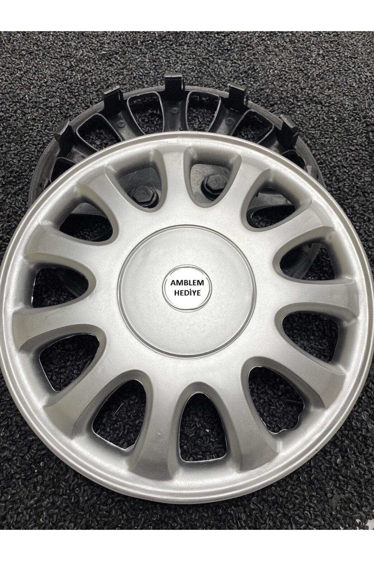 YILAPJANT Toyota Corolla Efsane Kasa Uyumlu Jant Kapağı 14 Inç Gri 4 Adet