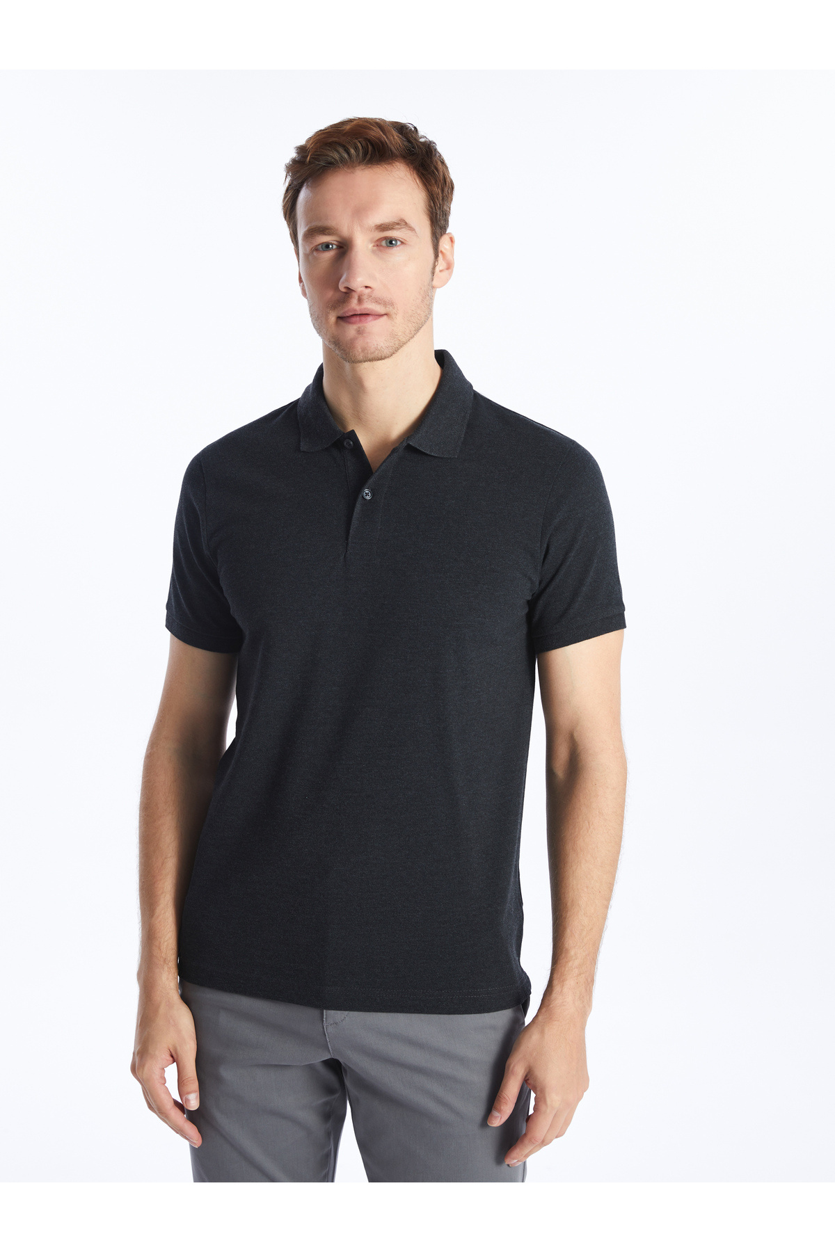 تیشرت مردانه خاکستری ال سی وایکیکی | S41101Z8 اورجینال - تصویر 2