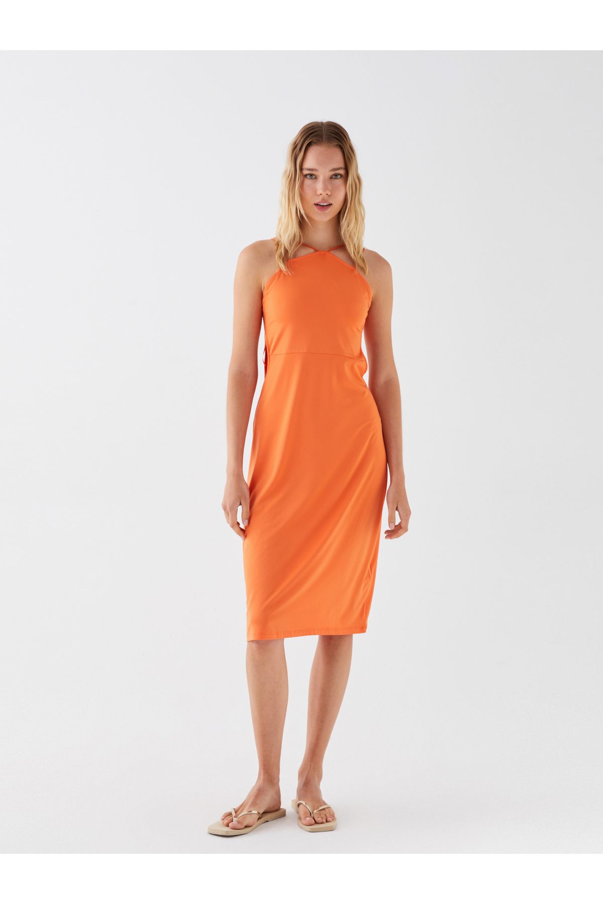 LC Waikiki-Strandkleid für Damen – Standard-Passform 3