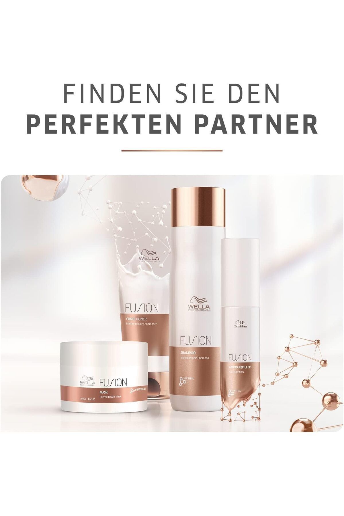 Wella-Wella Fusion 200ml Conditioner - Attached to Mechanical Damage, Instant Protective 4