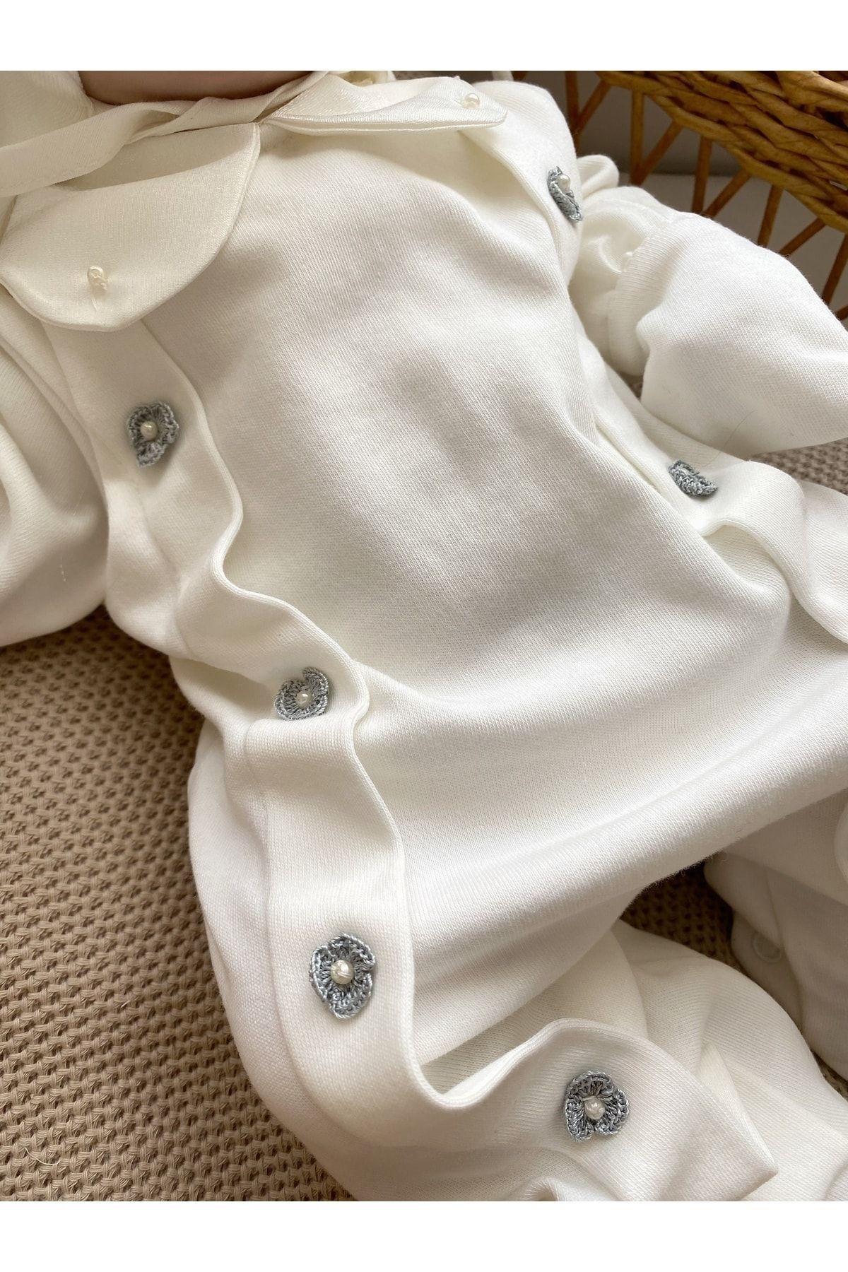 ست نوزادی دخترانه اکرو Mama Miel Baby | MMBGIC270103 اورجینال - تصویر 4