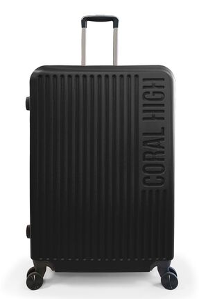 Coral High Abs Siyah Büyük Boy Valiz 16403