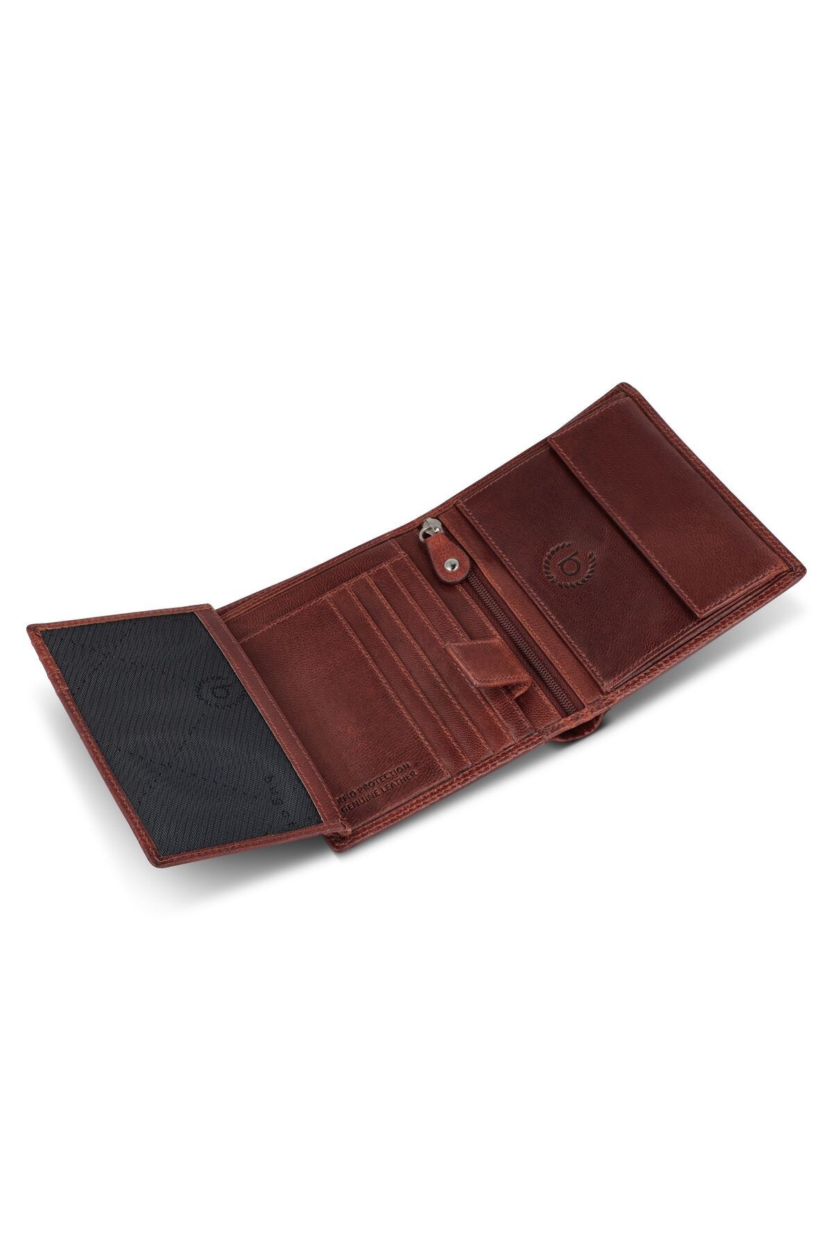BUGATTI-Valencia Wallet RFID protection Leather 10 cm 3