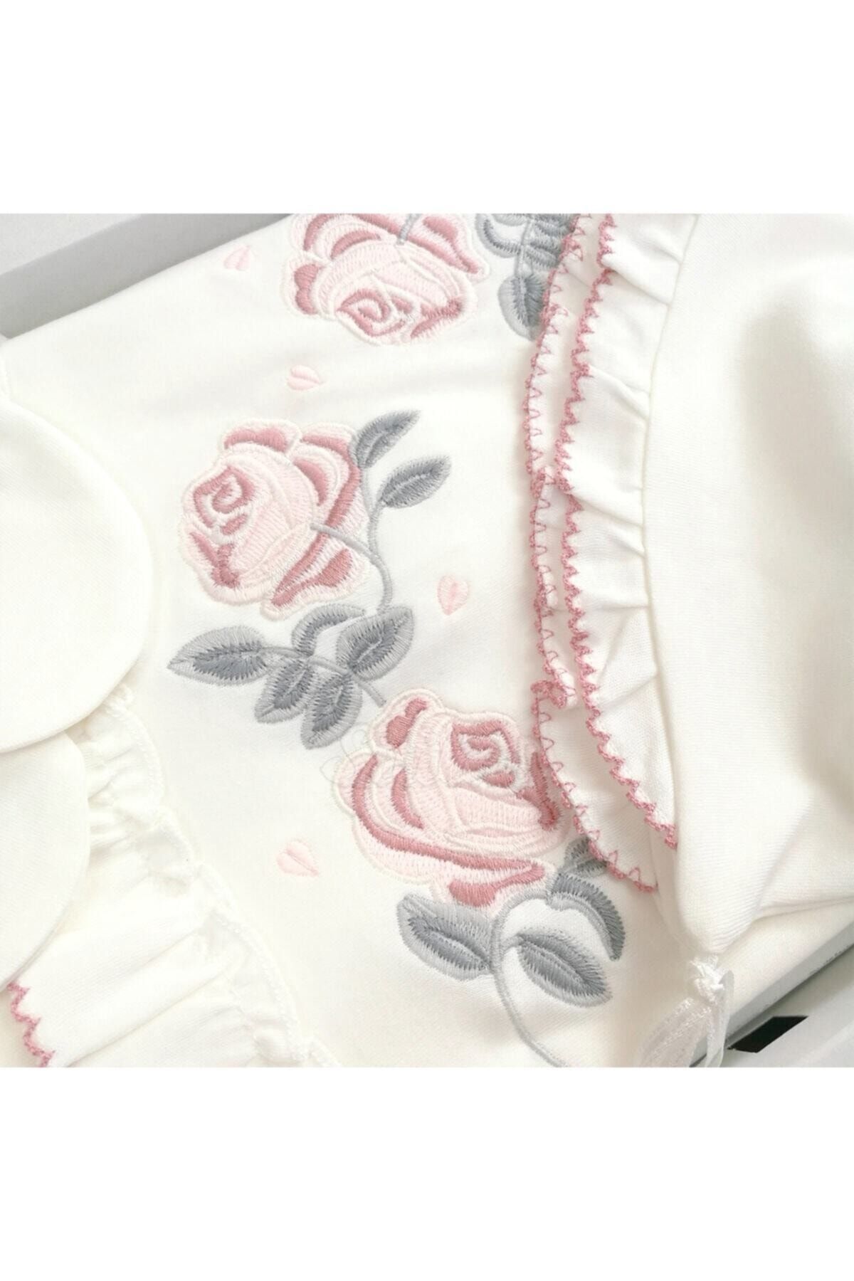 ست نوزادی دخترانه اکرو Eda Baby | ED-1442 اورجینال - تصویر 4