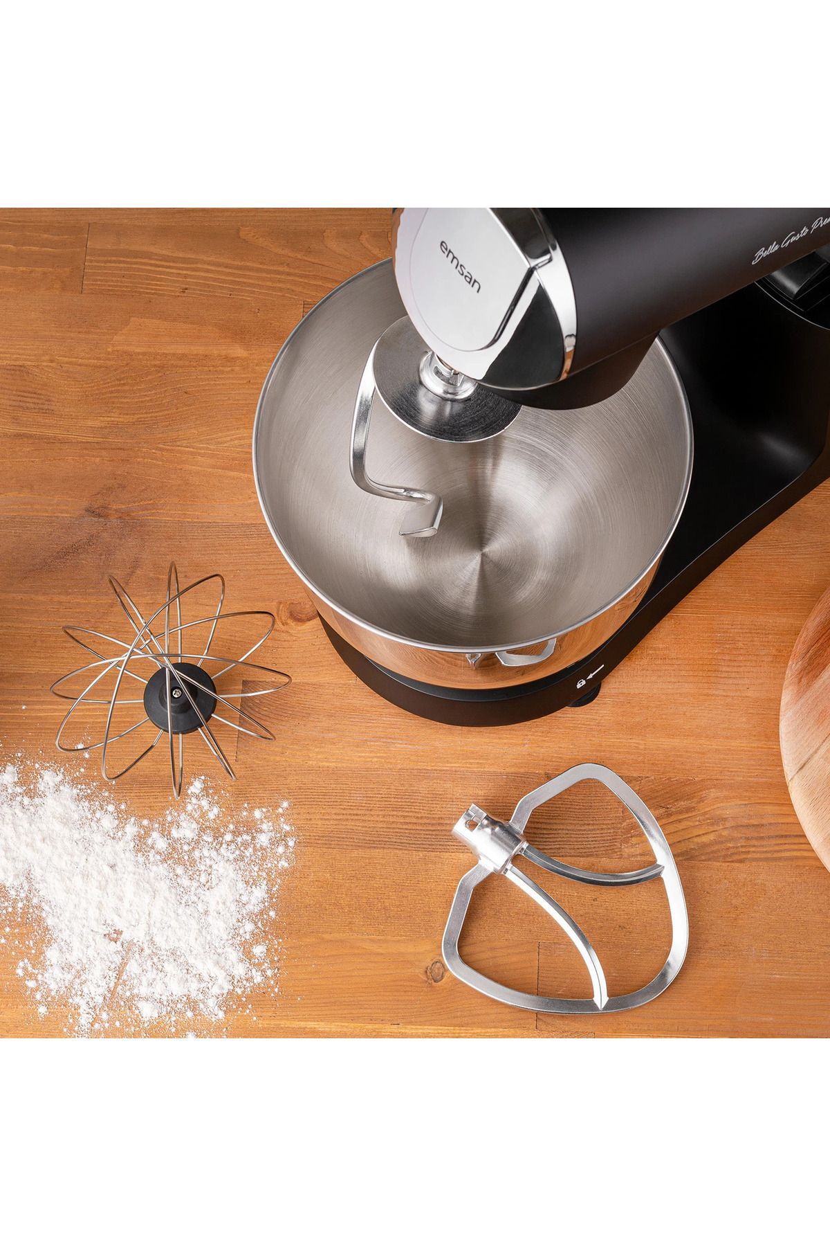 Bella Gusto Premıum Döküm Dijital Stand Mikser Mutfak Şefi Siyah 7lt 1800watt