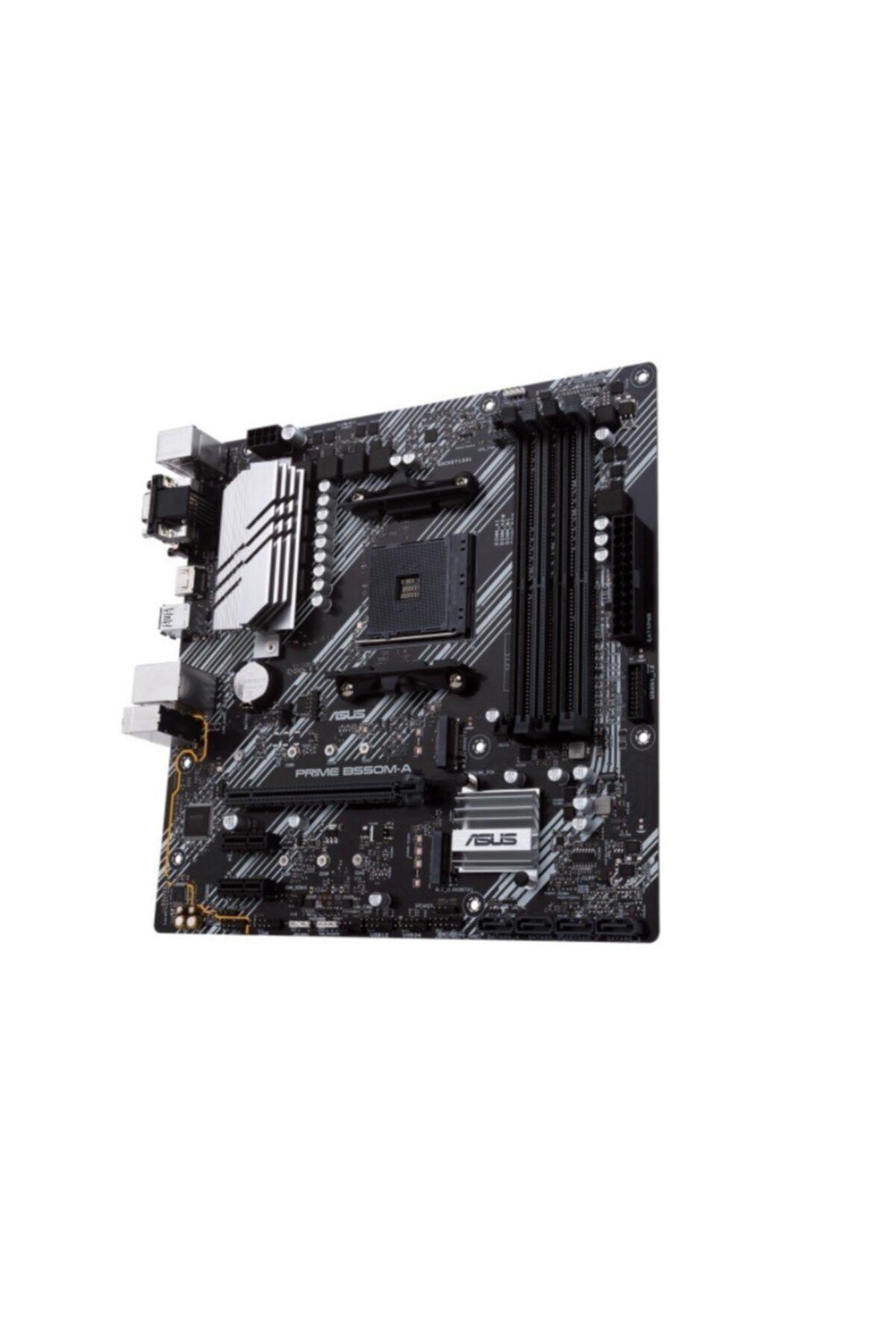ASUS-Prime B550m-a/csm DDR4 Sata3 M2 PCIE NVMe HDMI DVI PCIE 16x V4.0 Am4 Matx Corporate Motherboard 4