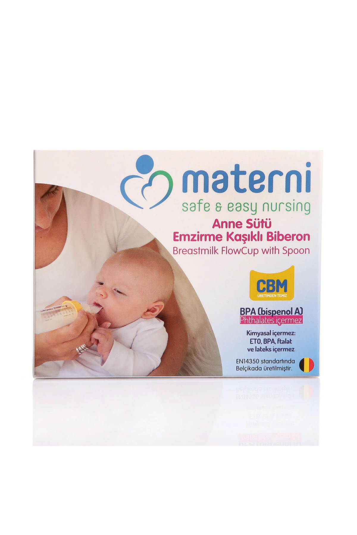 ebebek Baby Mom Materni FlowCup Aç Kullan Anne Sütü Emzirme Kaşığı- Kaşıklı Biberon fotoğrafı 5 (önizleme)