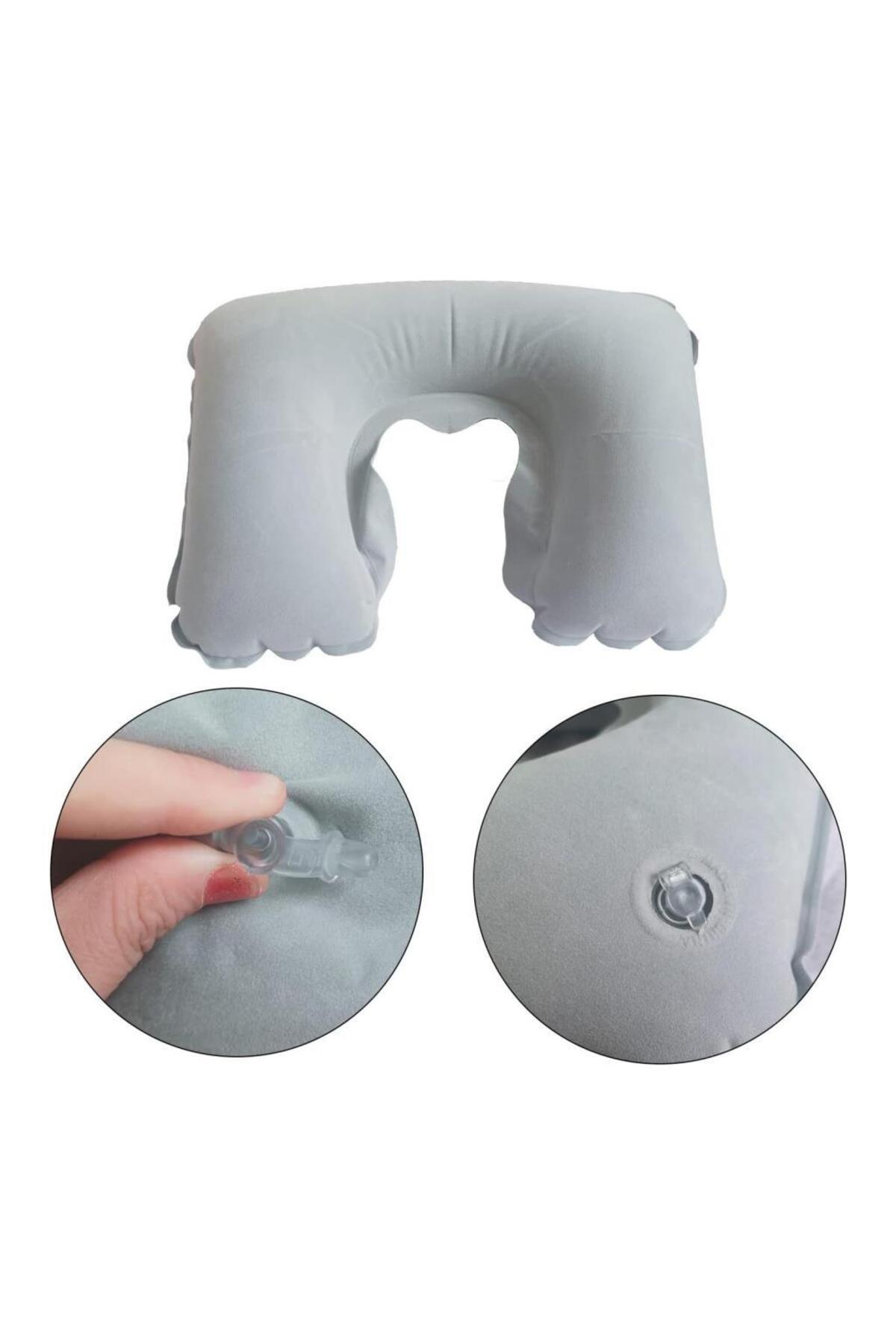 Genel Markalar Araba Yastığı Şişme Seyahat Yastığı Oto Yastığı Boyun Yastığı Seyehat Tipi Yastık Tatil Yastığı