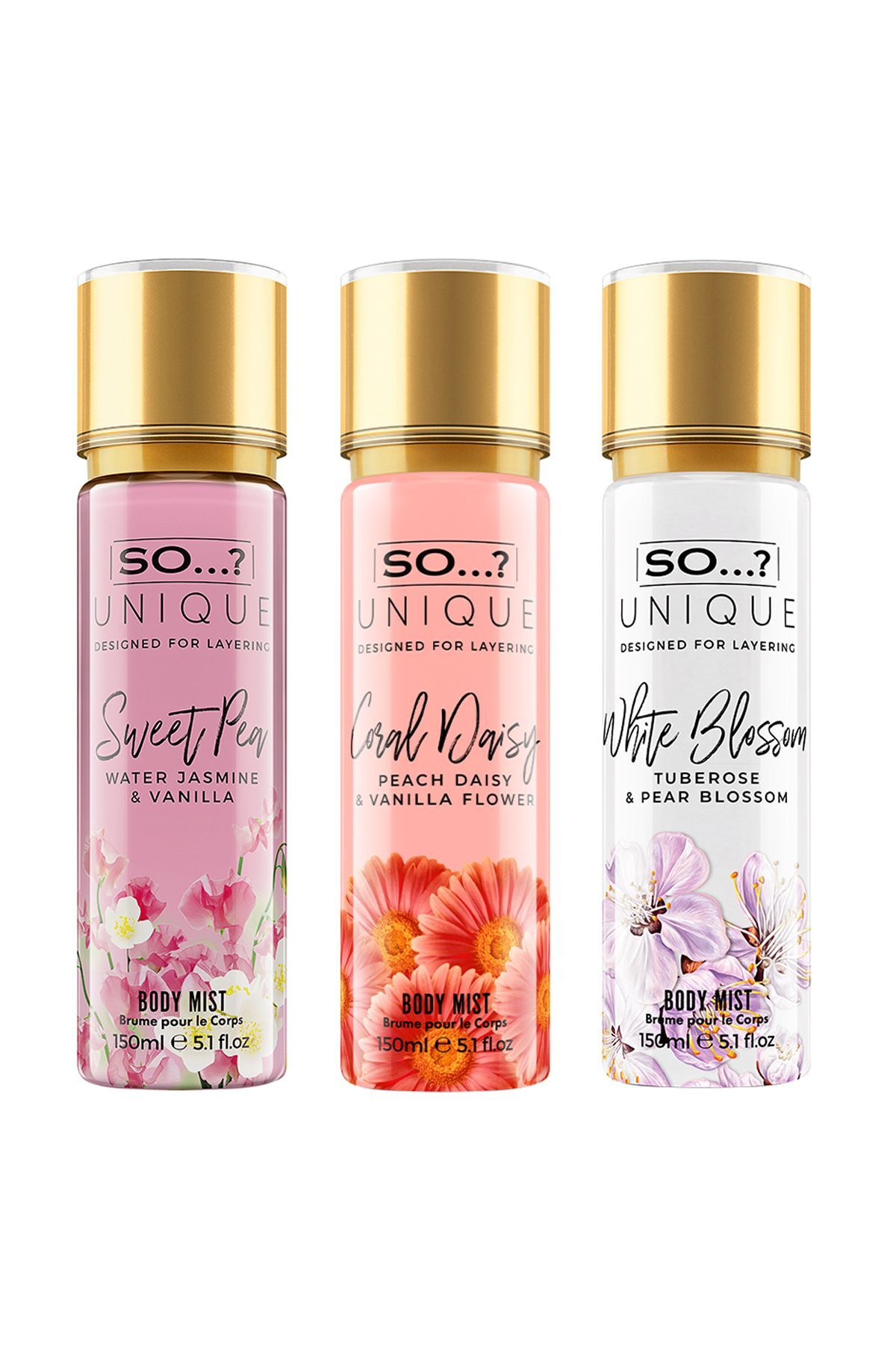 So Unique Sweet Sweet Pea Mist So Unique Sweet Pea Body Mist 150Ml