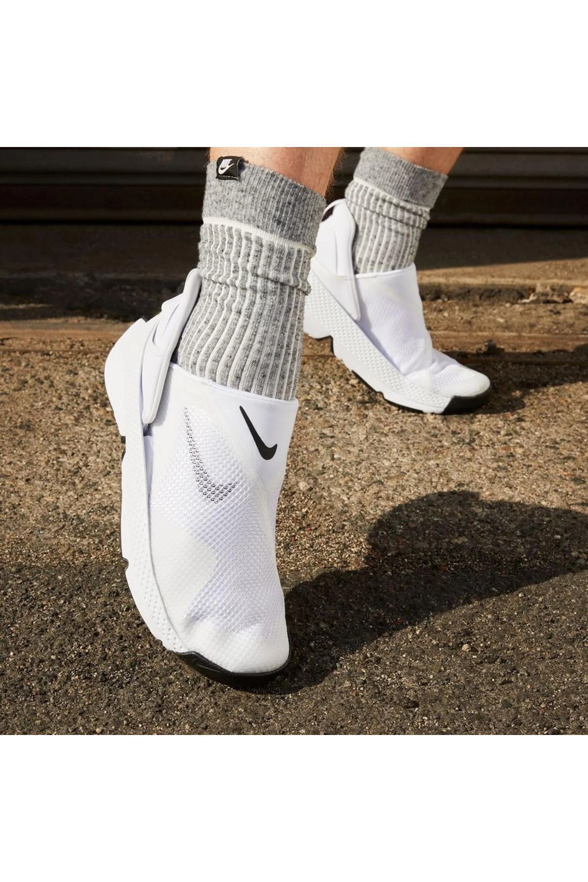 کفش پیاده روی سفید زنانه برو ورزشی اورجینال Nike