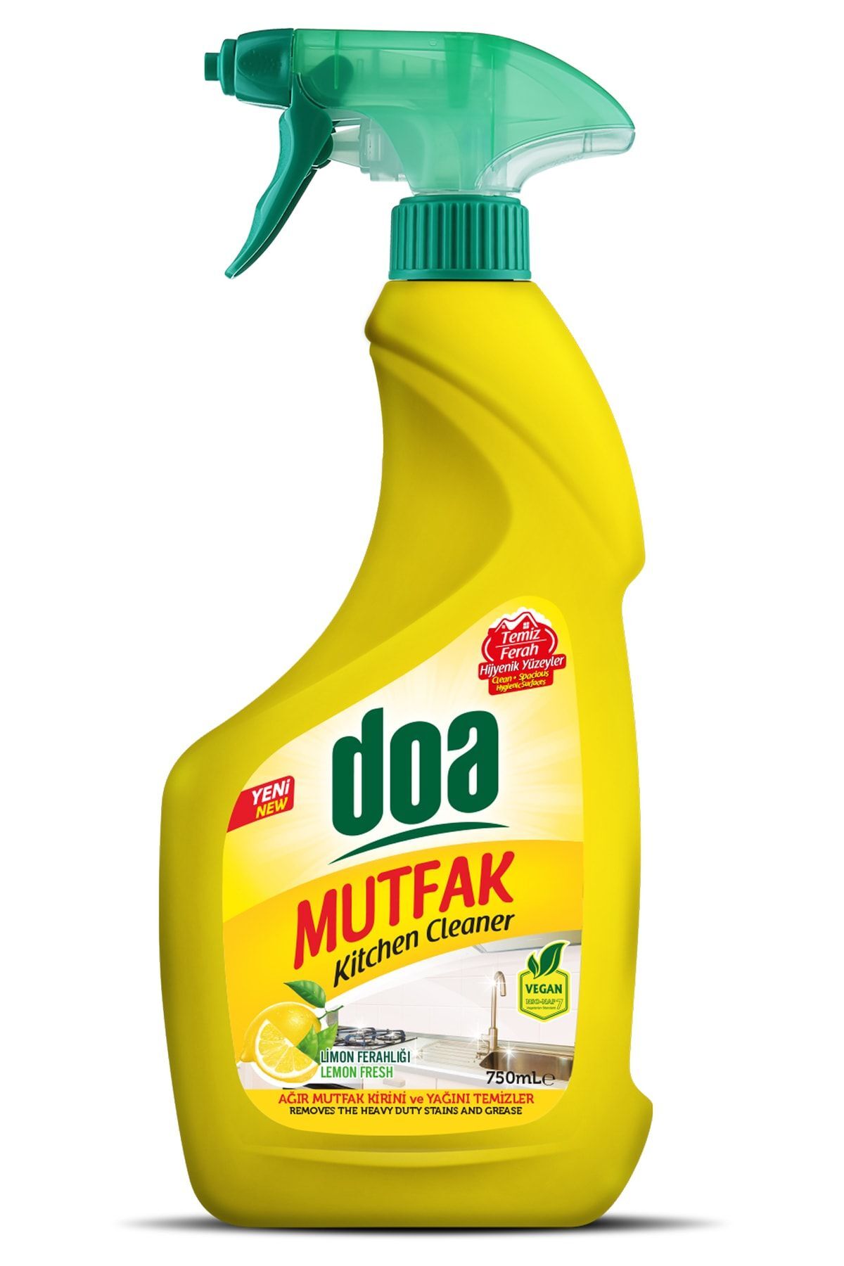 Doa Mutfak Temizleyici Limon / 750 ml - Vegan