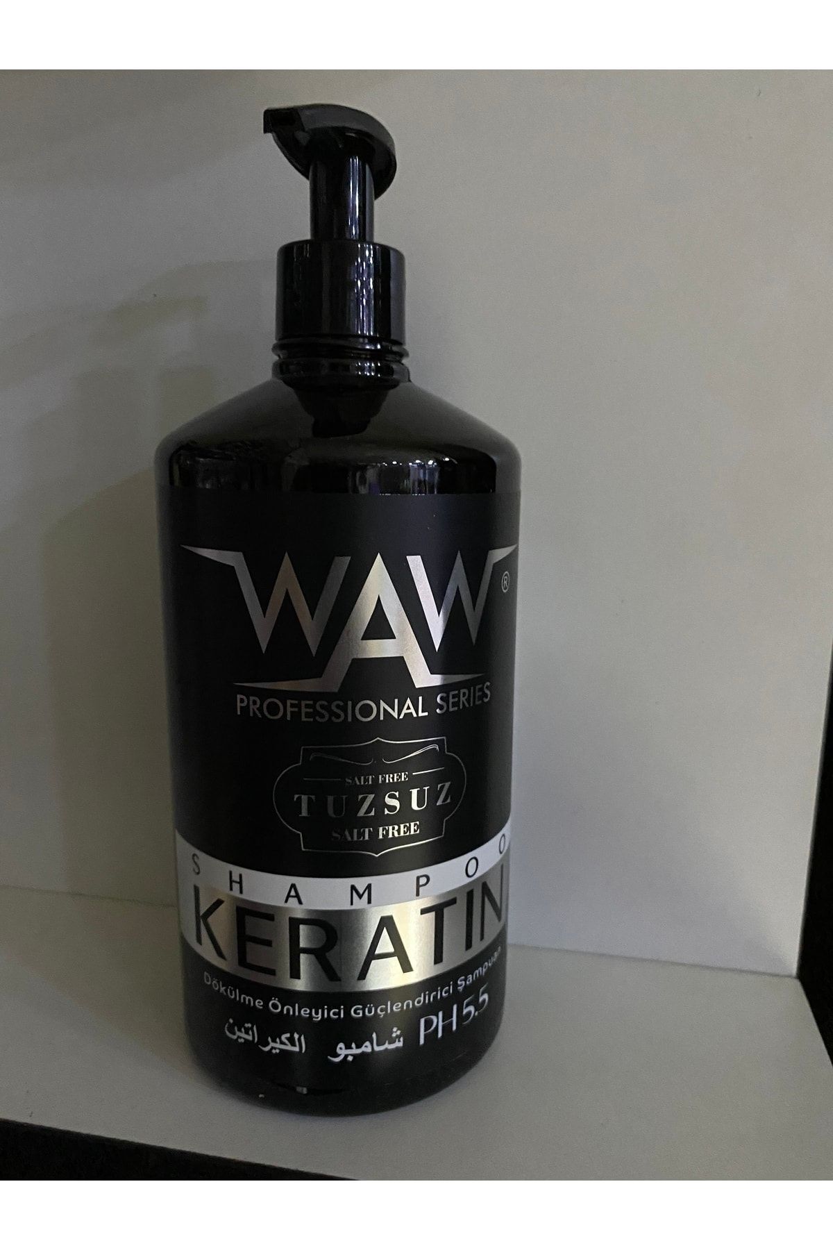 WAW-1000ml Keratin Extract Salt-Free Shampoo 1
