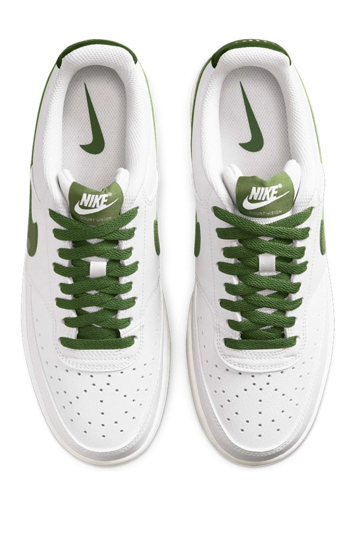 Nike-Damen / Mädchen Erwachsene Weiß/Treeline/Sail/Oil Green 3