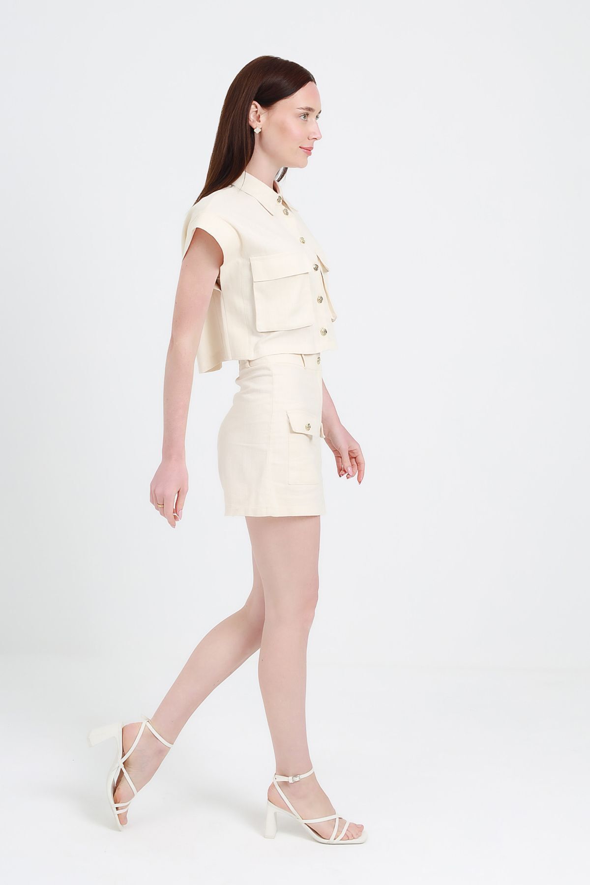 GaiaCollection-Short Shorts with Two Pockets 3