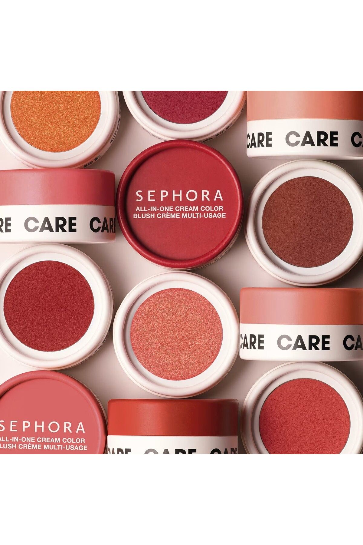 SEPHORA COLLECTION-مكونات طبيعية بنسبة 90٪ - لون كريمي الكل في واحد مع لمسة نهائية طبيعية لامعة 3.5 جرام 3 في 1 أحمر خدود متعدد الأغراض 3