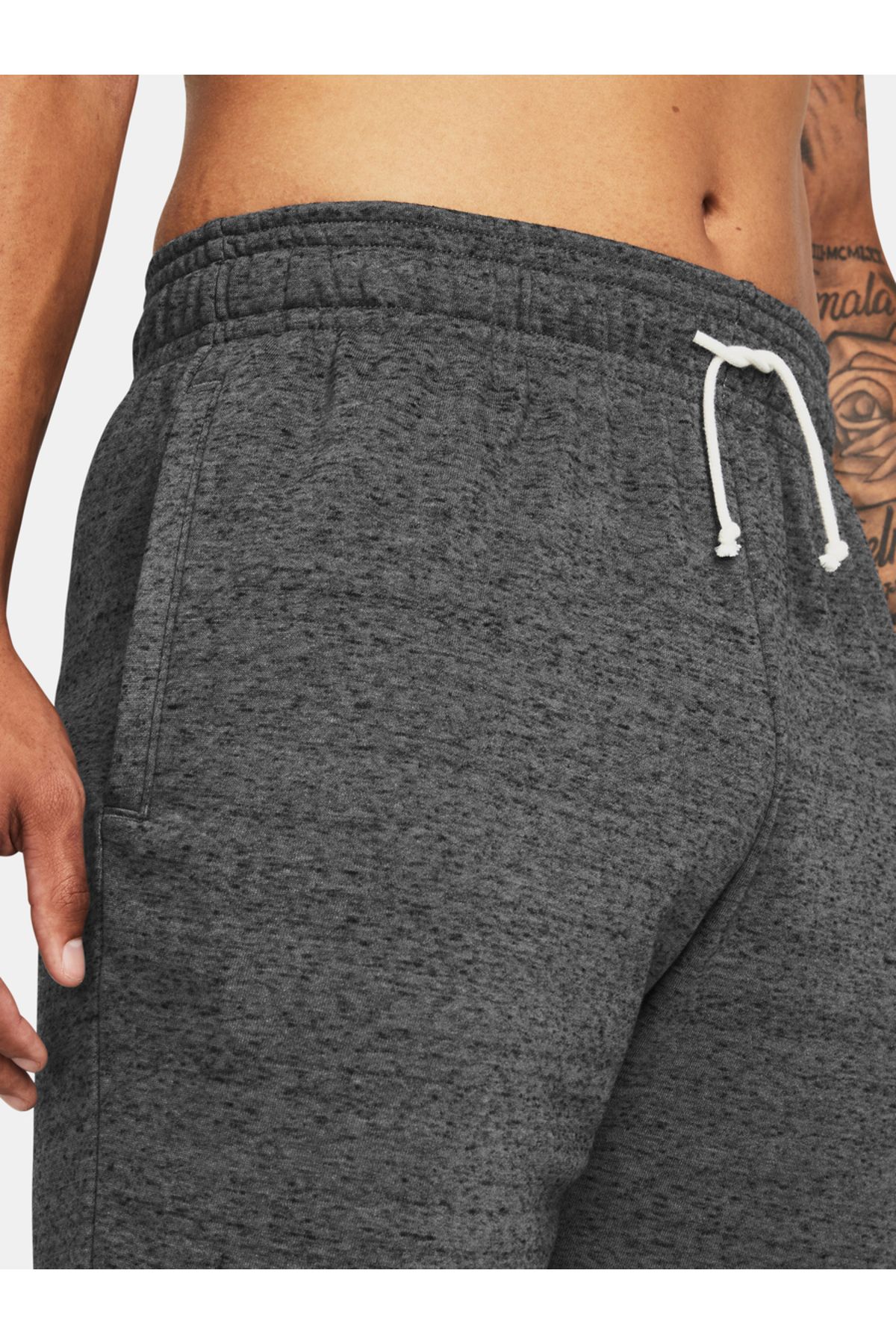 شلوارک و برمودا خاکستری مردانه شورت حوله رقیب اورجینال Under Armour