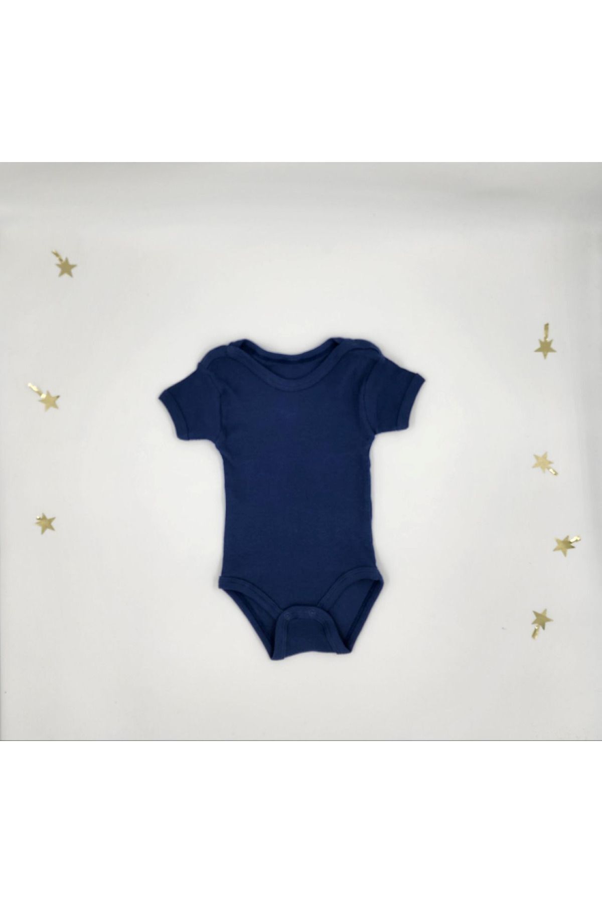 By Cwhr 3 Lü %100 Pamuk Fitilli Çıtçıtlı Erkek Bebek Badi Çıtçıtlı Erkek Bebek Atlet Çıtçıtlı Bebek Zıbın fotoğrafı 5 (önizleme)