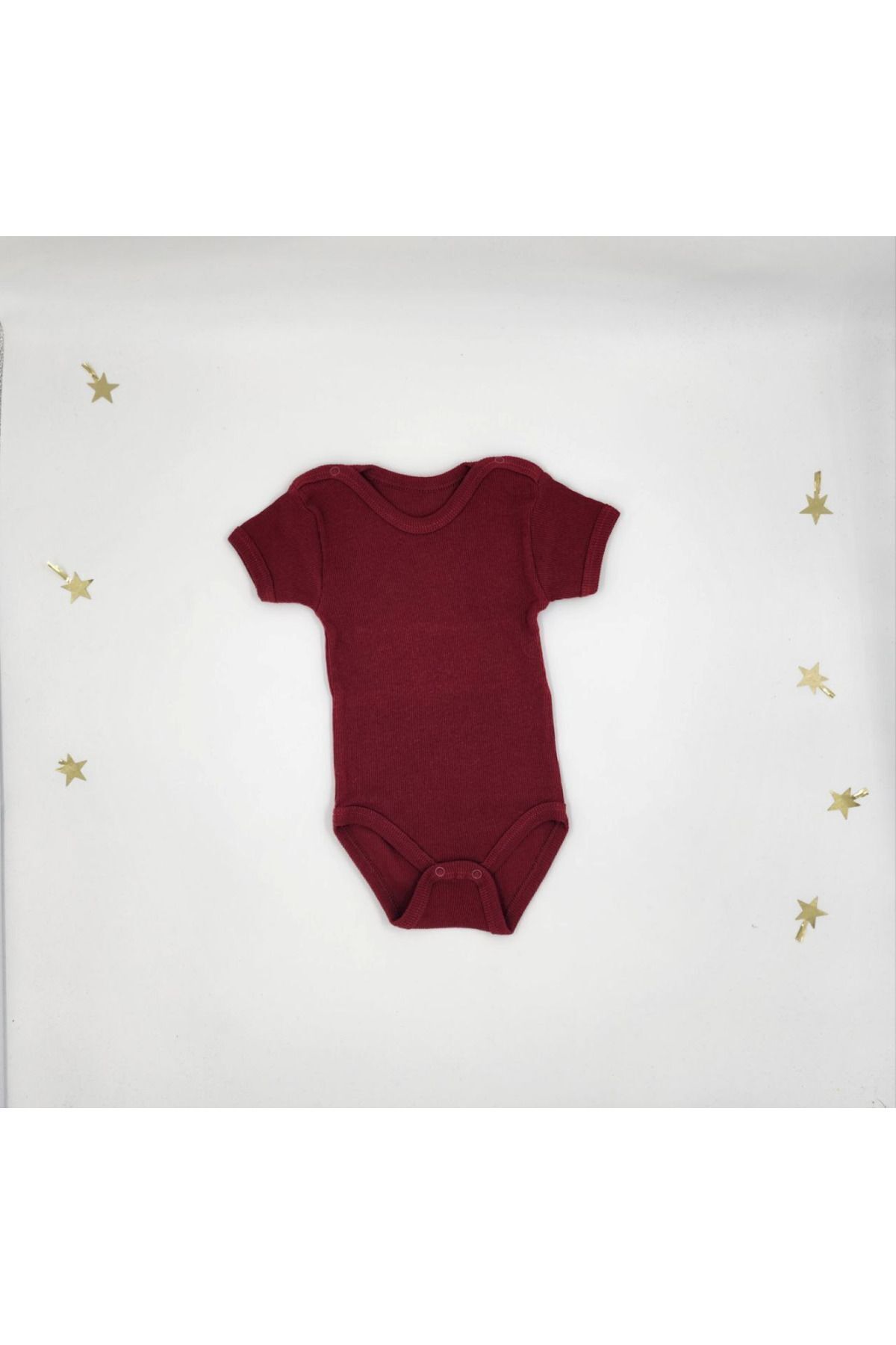 By Cwhr 3 Lü %100 Pamuk Fitilli Çıtçıtlı Erkek Bebek Badi Çıtçıtlı Erkek Bebek Atlet Çıtçıtlı Bebek Zıbın fotoğrafı 3 (önizleme)