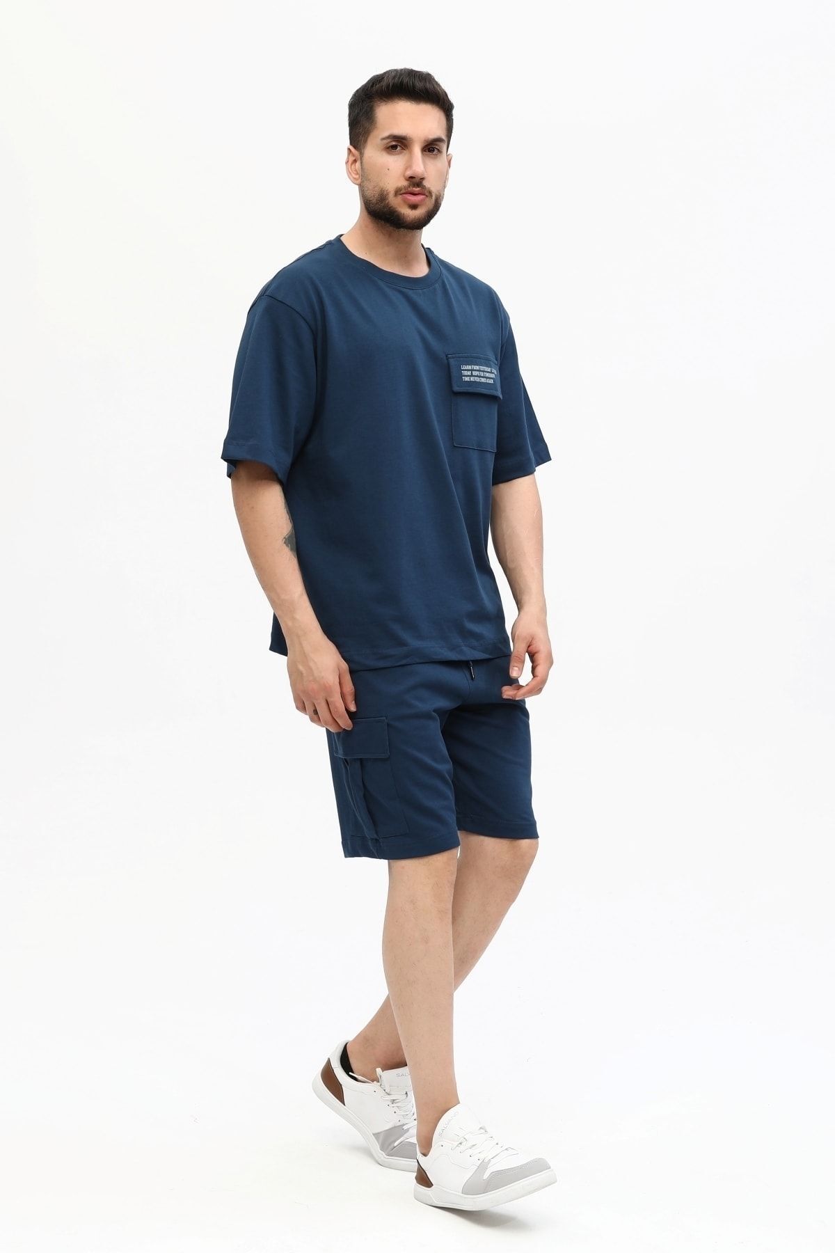 Owut Collection-Set de pantaloni scurți oversize cu imprimeu pentru bărbați 4