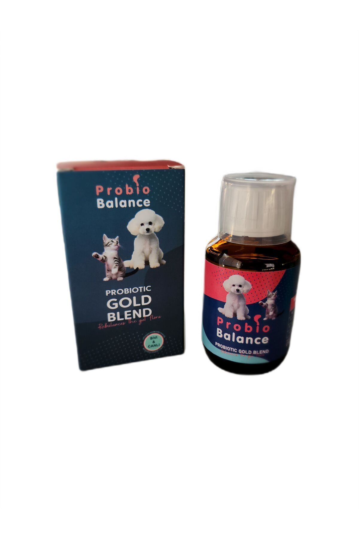 probio balance Kedi Ve Köpekler Için Sıvı Canlı Probiyotik 100ml