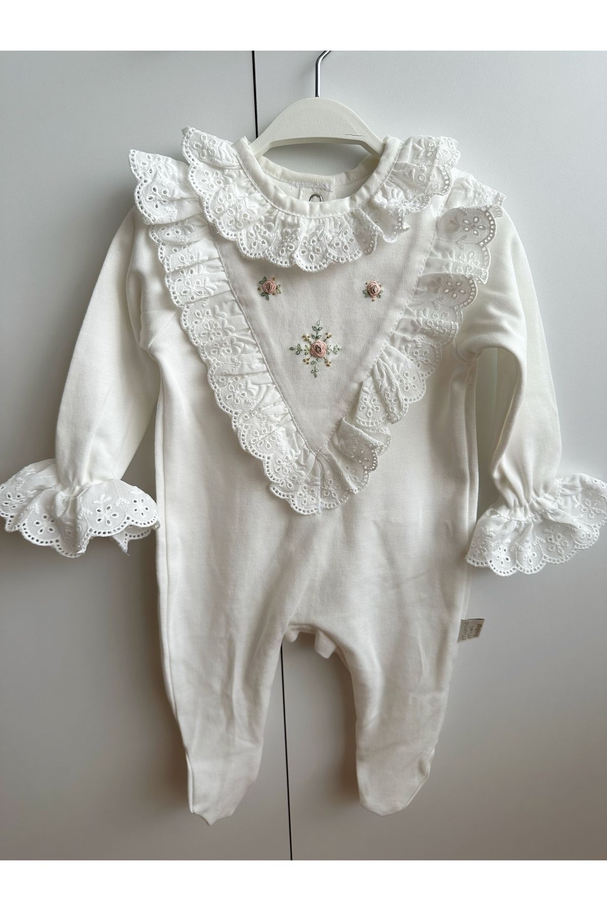 ست نوزادی دخترانه اکرو Mama Miel Baby | MMBVYK270103 اورجینال - تصویر 3