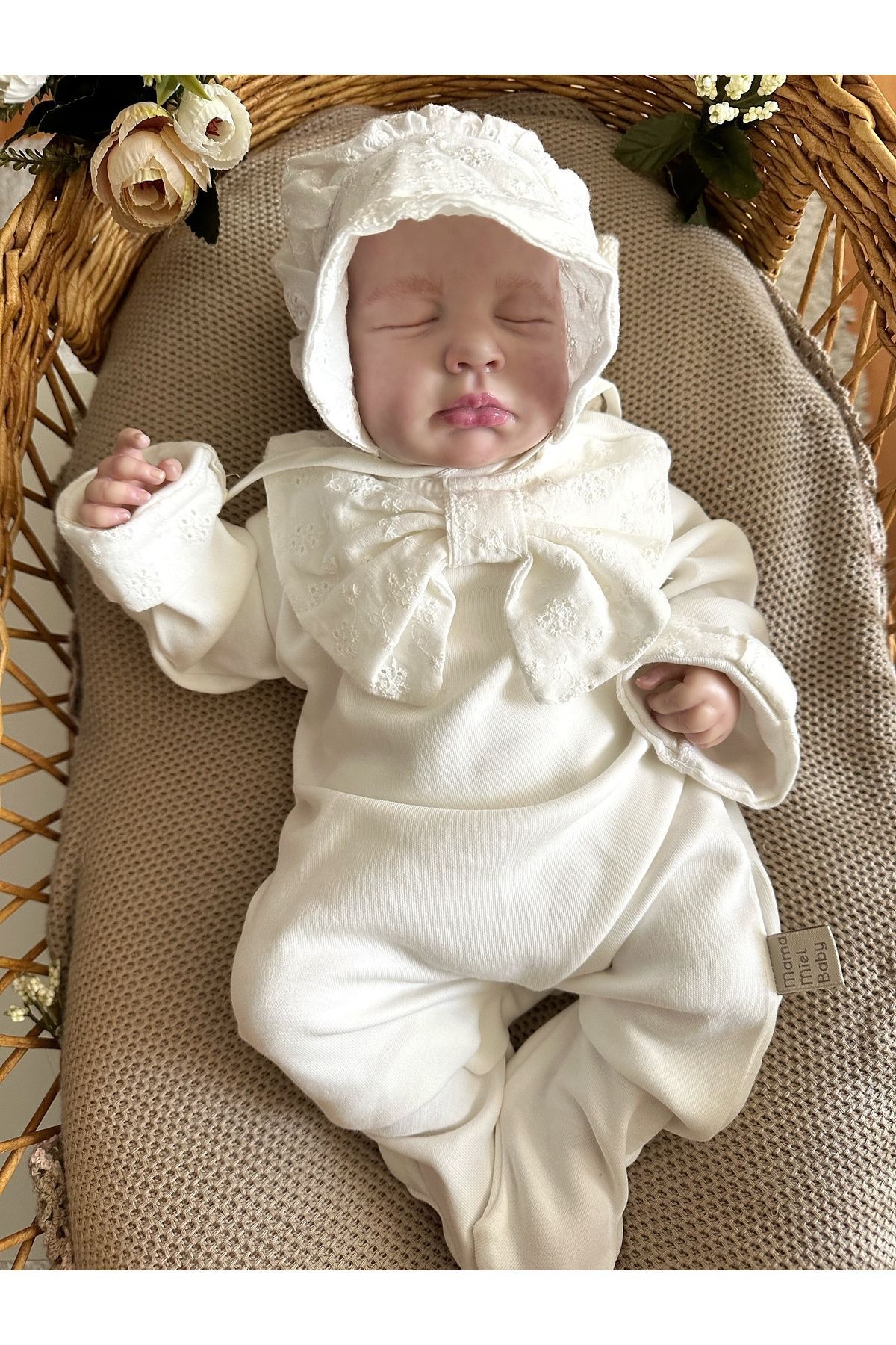 ست نوزادی دخترانه اکرو Mama Miel Baby | MMBFKTM270103 اورجینال - تصویر 2