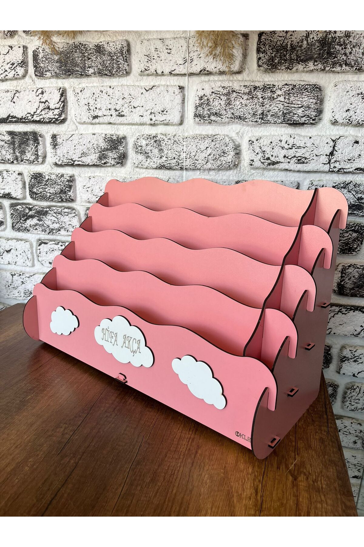 KLES kalemlikli çocuk kitaplığı çocuk odası dekorasyonu eğitici çocuk kitaplığı fotoğrafı 5 (önizleme)