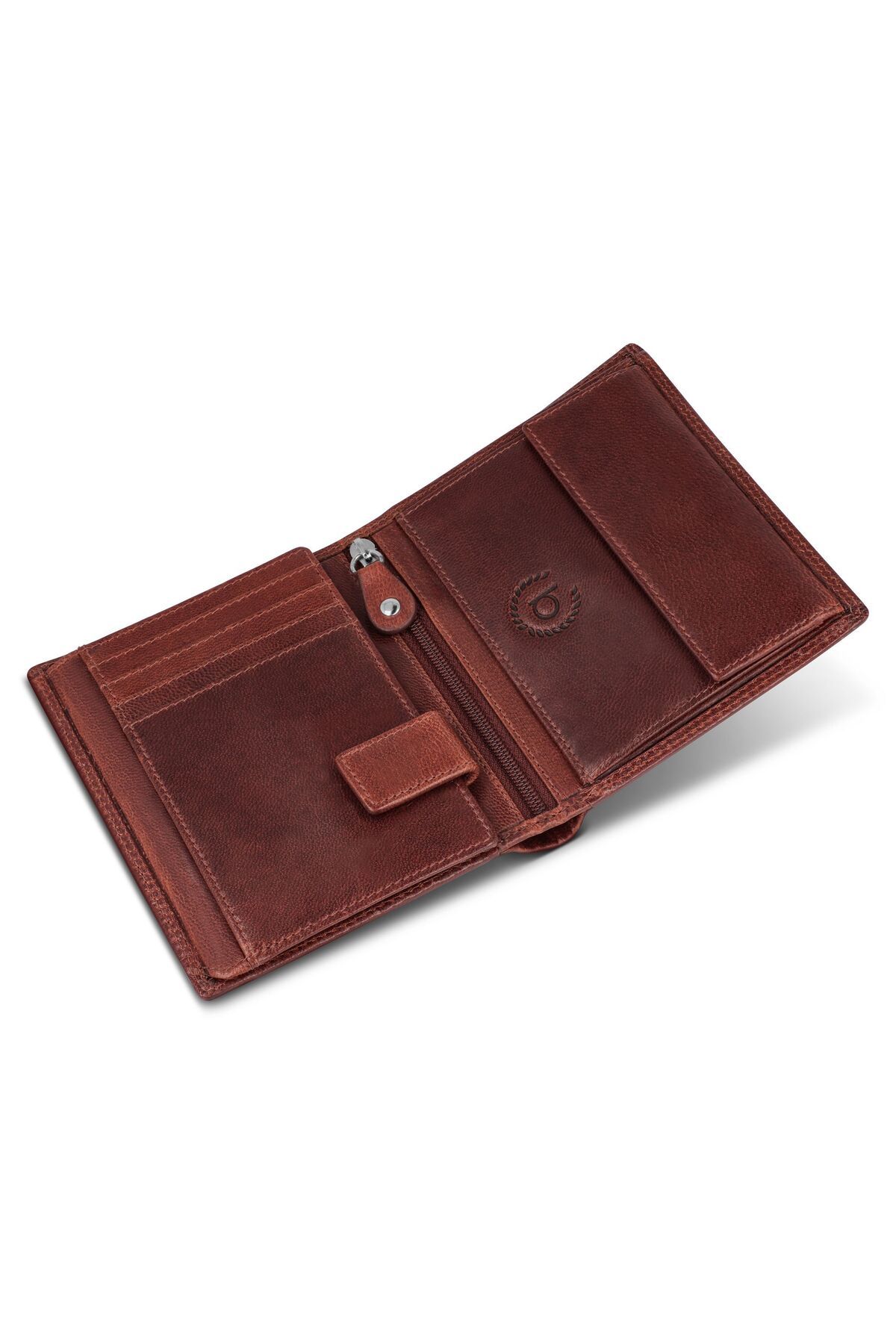 BUGATTI-Valencia Wallet RFID protection Leather 10 cm 2
