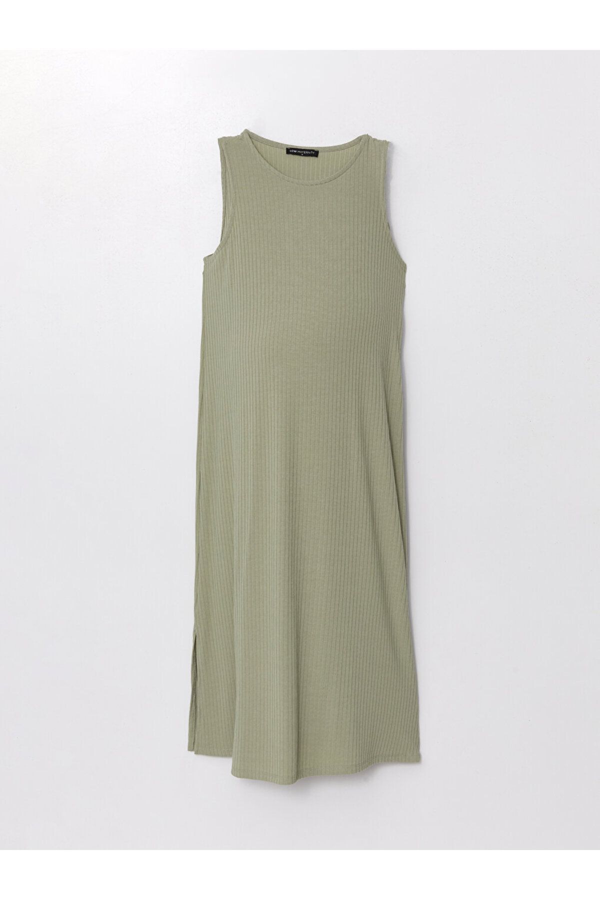 LC Waikiki Sukienka Ciążowa Lcwaikiki – Okrągły Dekolt, Linia A Kobieta - 2XL