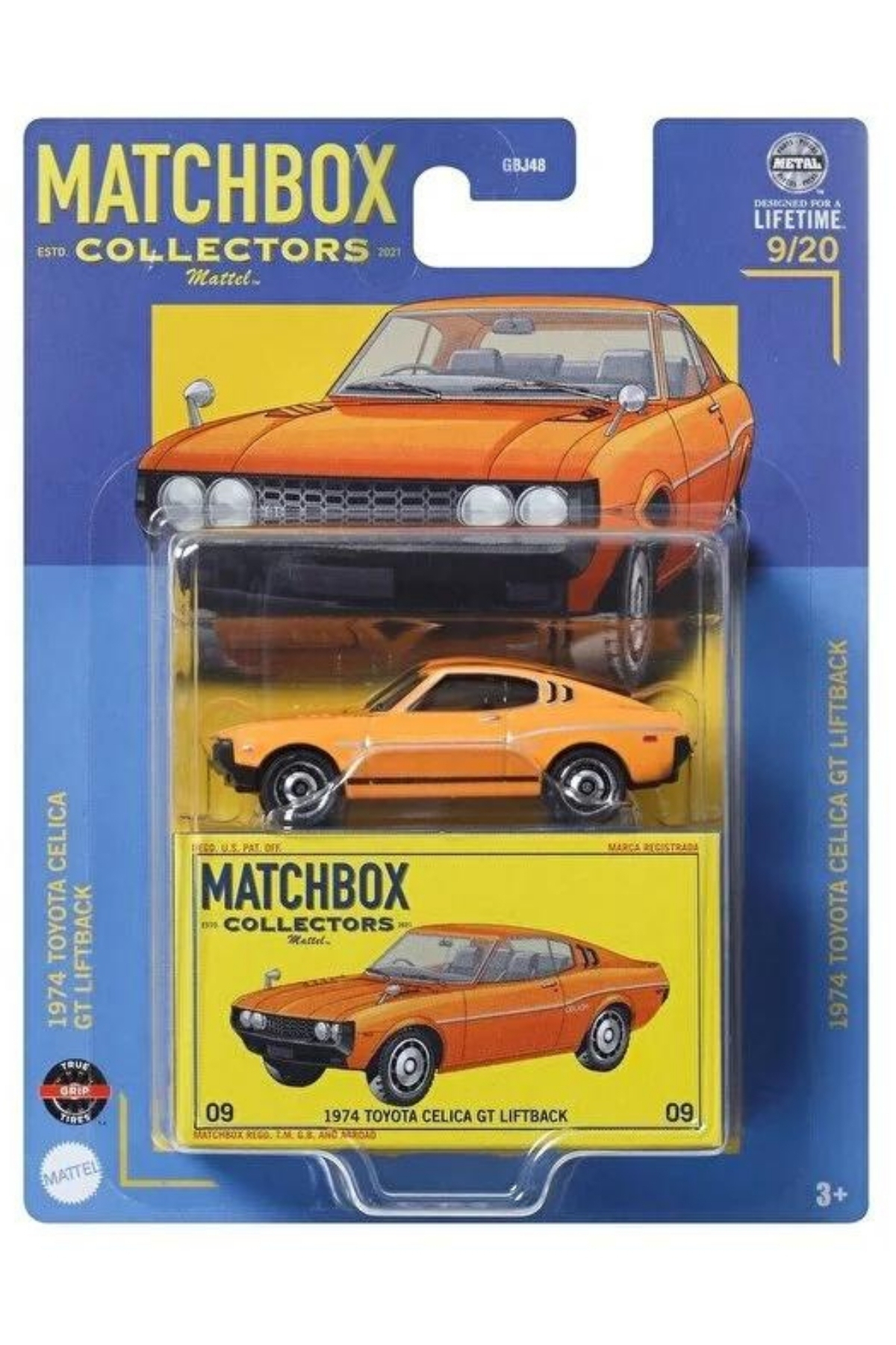 Matchbox COLLECTORS 1974 TOYOTA CELICA GT LIFTBACK ÖZEL SERİ
