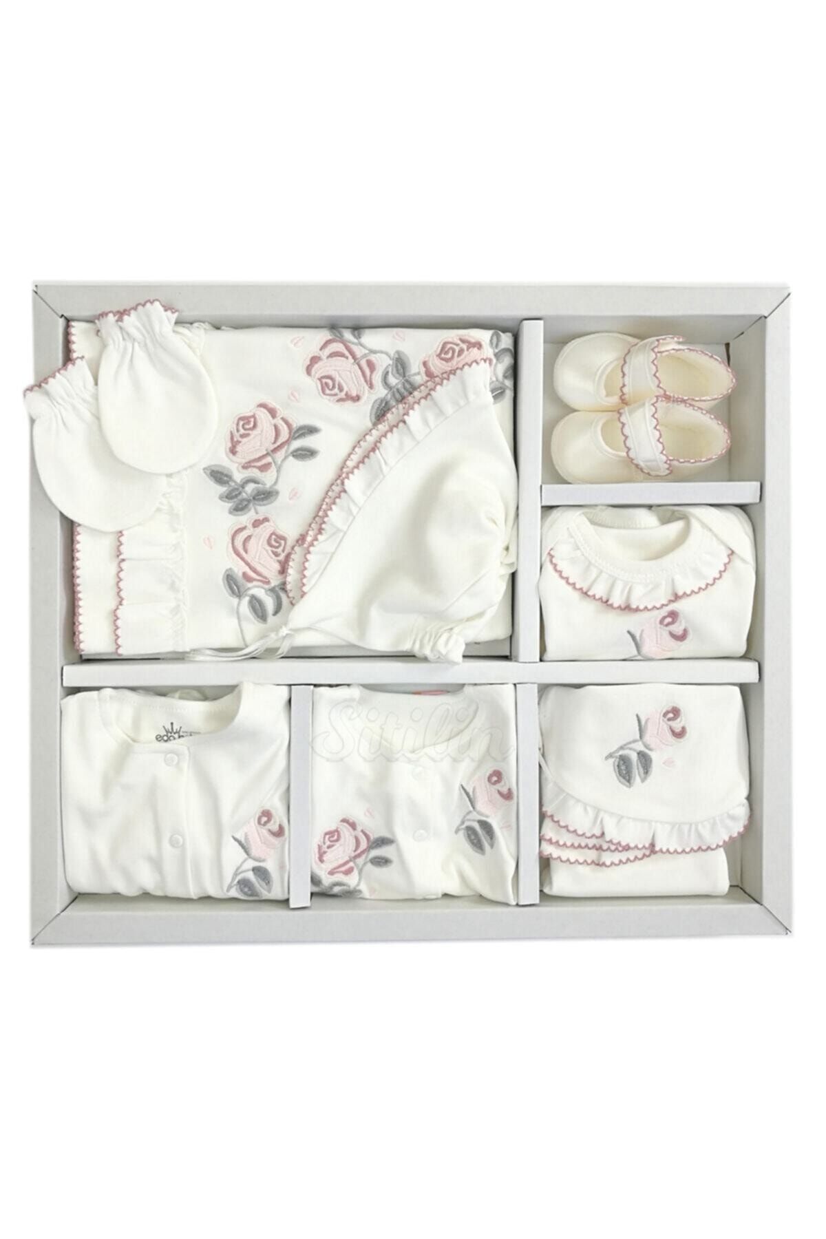 ست نوزادی دخترانه اکرو Eda Baby | ED-1442 اورجینال - تصویر 2