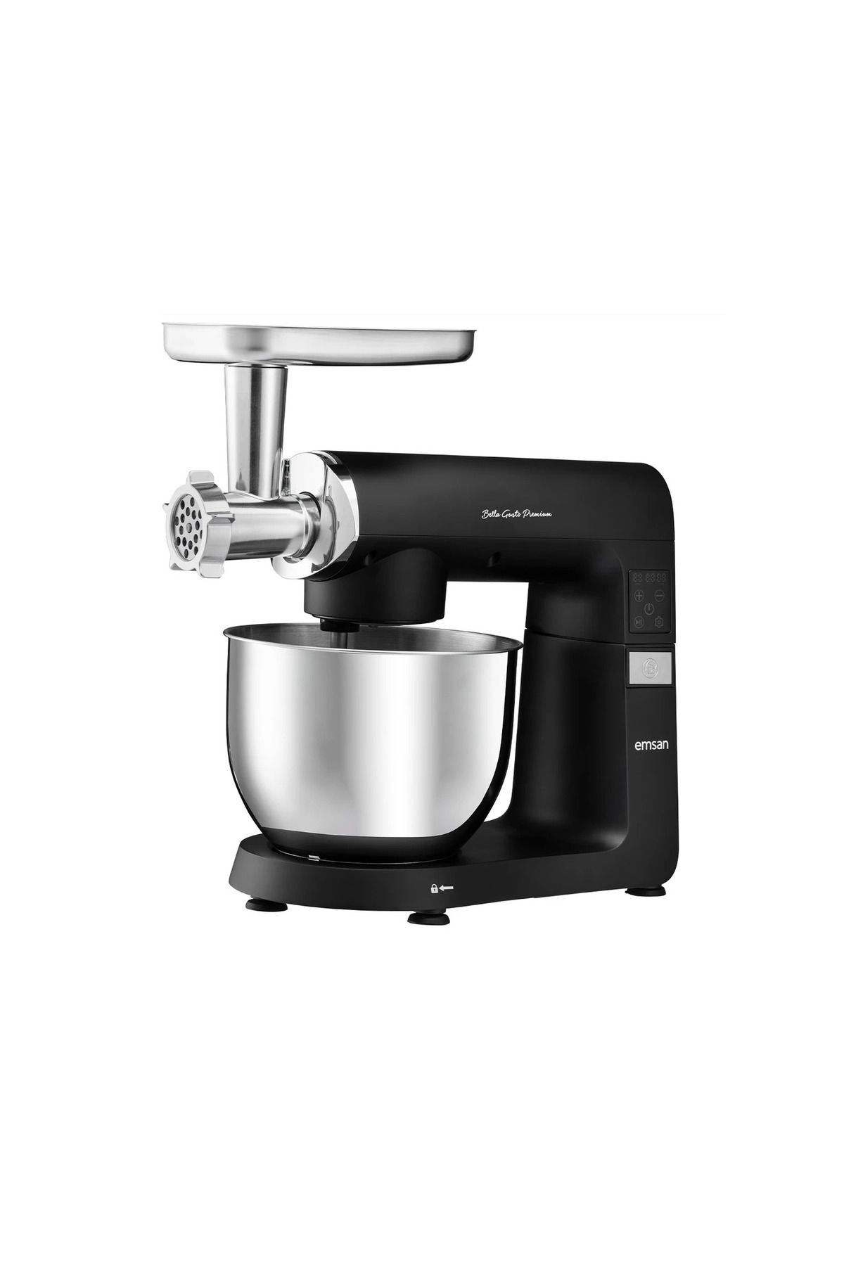 Bella Gusto Premıum Döküm Dijital Stand Mikser Mutfak Şefi Siyah 7lt 1800watt