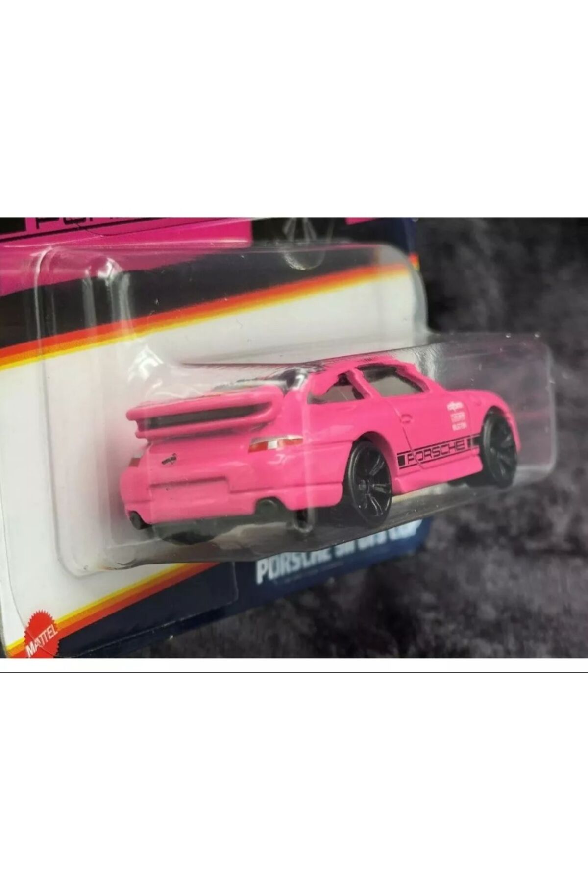 Hot Wheels Neon Speeders Porsche 911 GT3 Cup 1/8 Scale Diecast Car - Pink