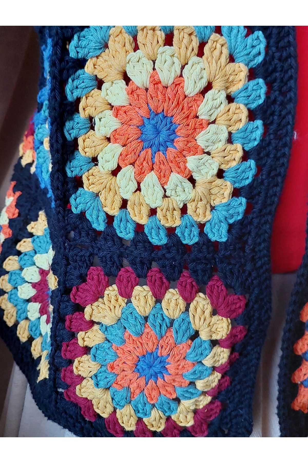 lupi-Granny Square Patterned Cardigan 4