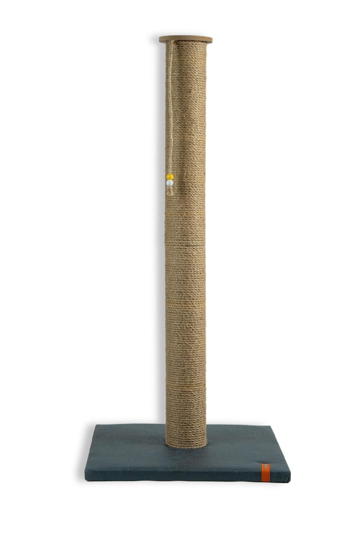 PUGALO-90 cm Large Cat Scratching Board Long Scratching Board with Catnip Cushion Surface Navy Blue 2